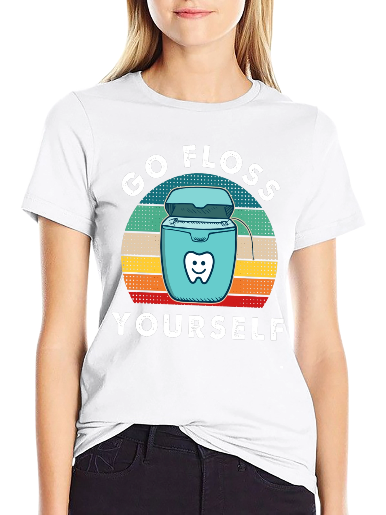 Go Floss Yourself Graphic Tee