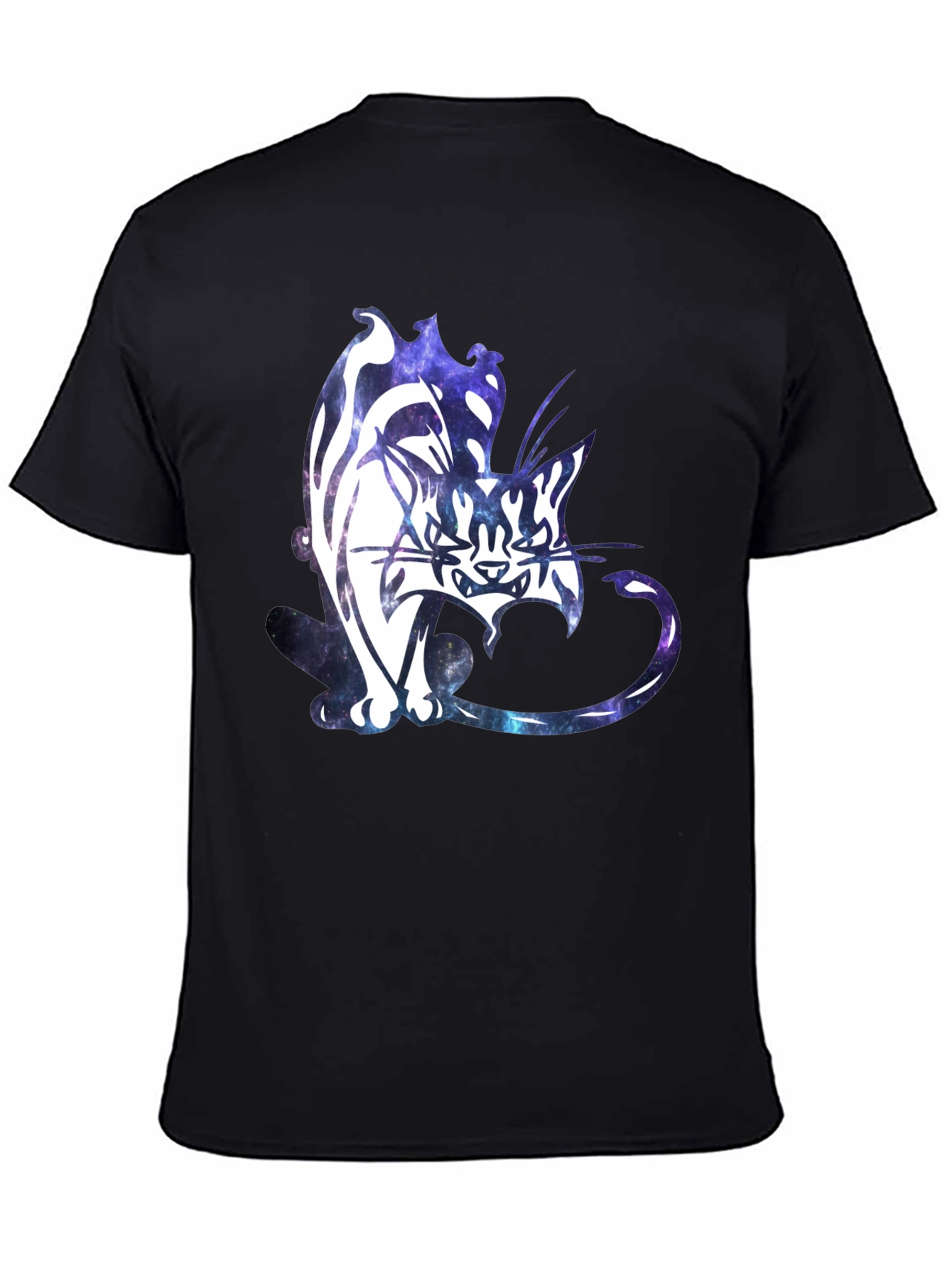 Galaxy Cat Graphic T-Shirt - Unique Design