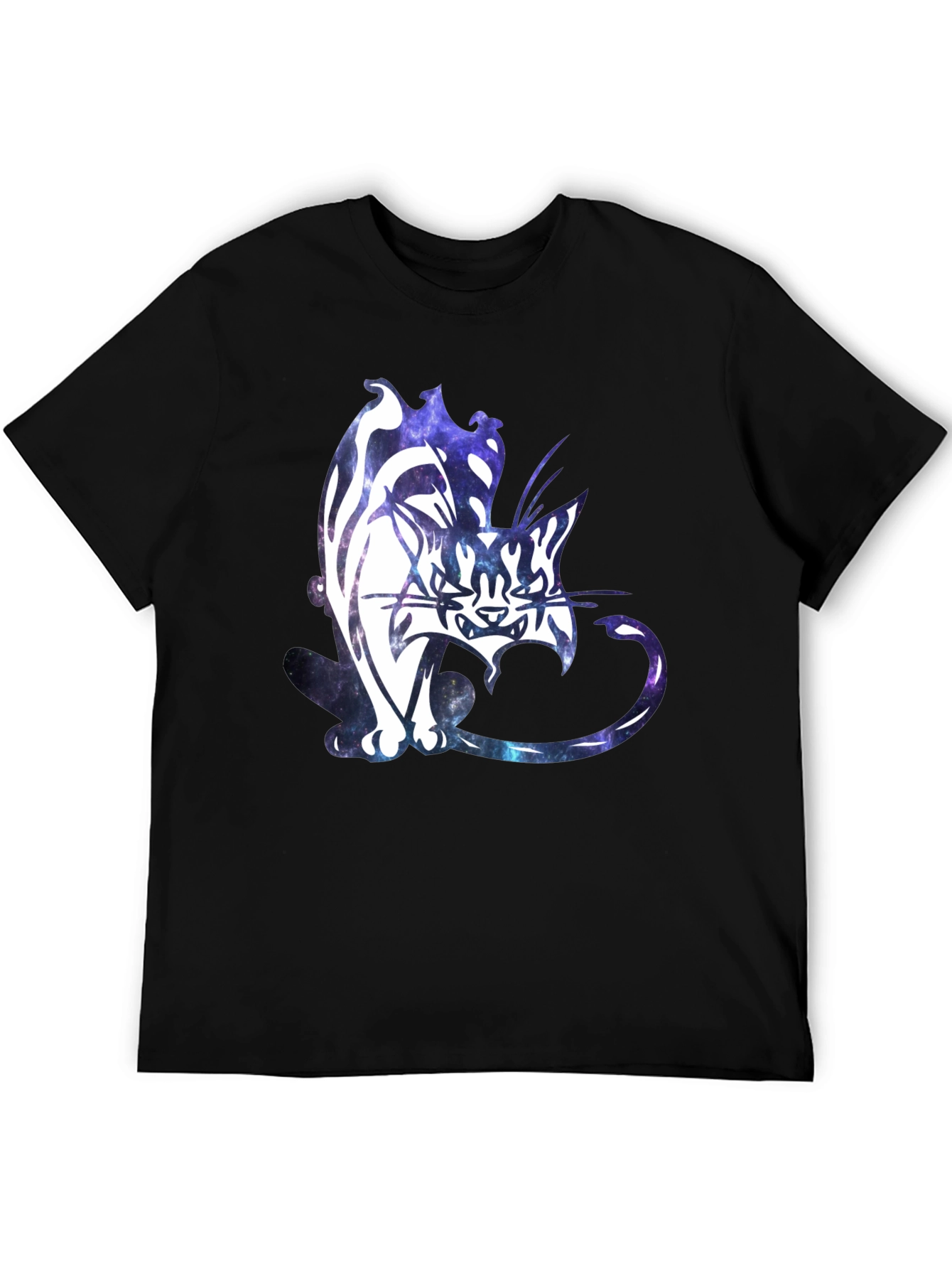 Galaxy Cat Graphic T-Shirt - Unique Design