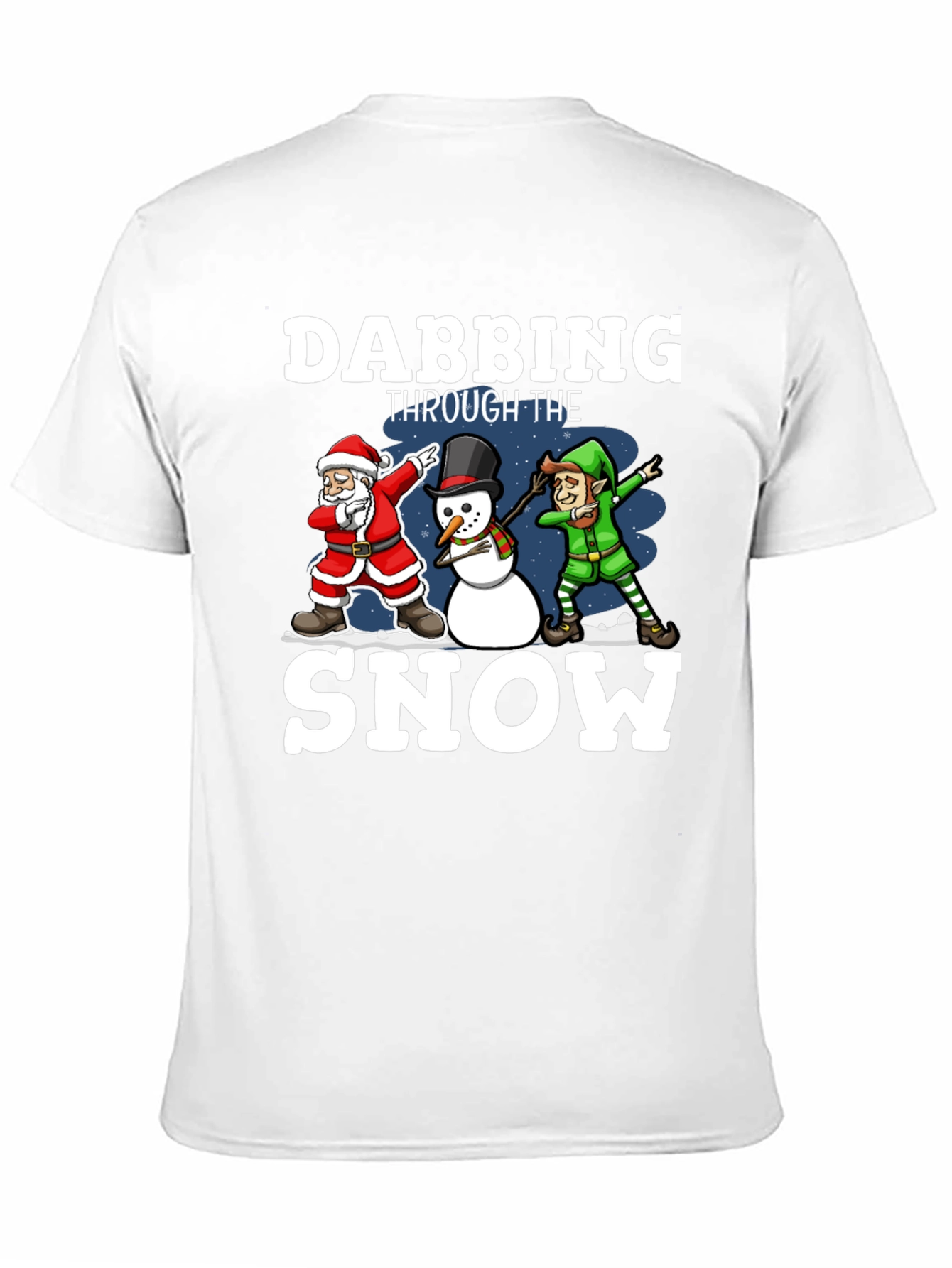 Dabbing Through the Snow Christmas T-Shirt