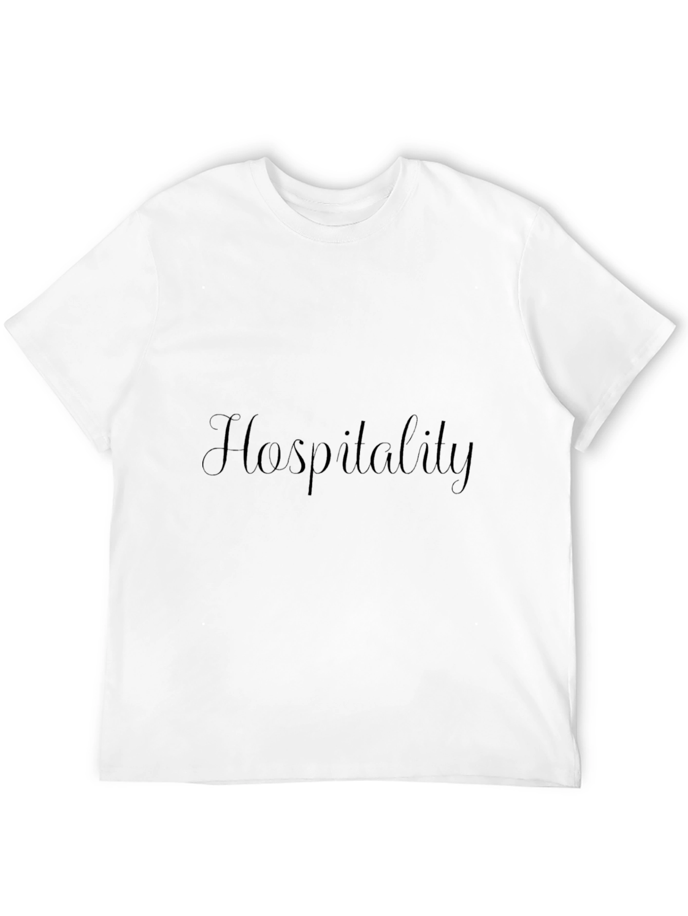 Mens Black Hospitality T-Shirt