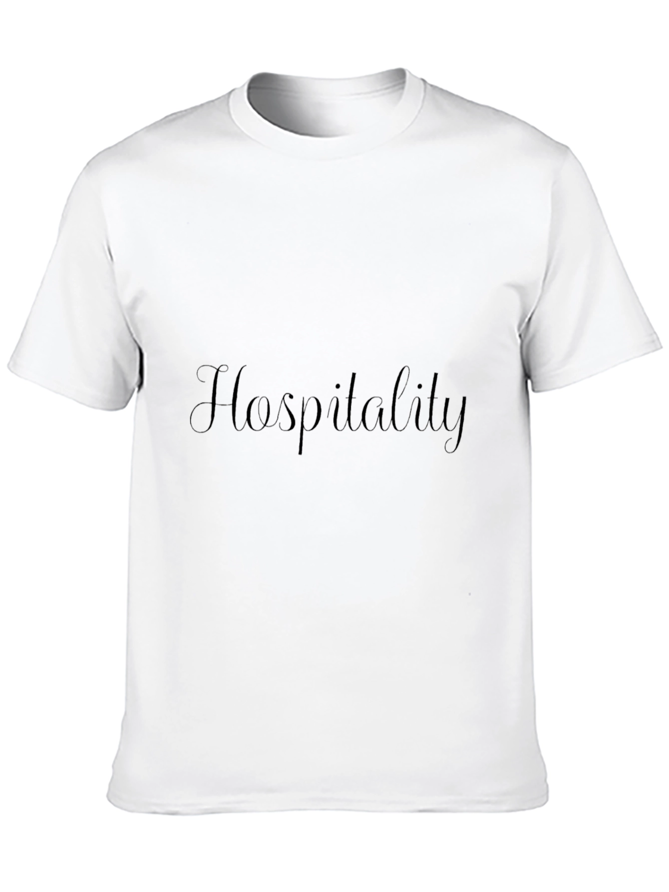Mens Black Hospitality T-Shirt