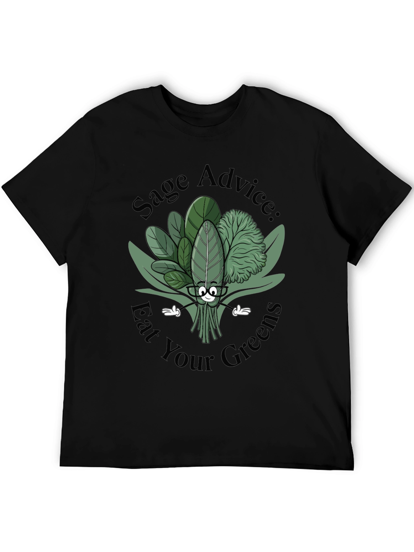 Sage Advice Eat Your Greens Graphic Tee