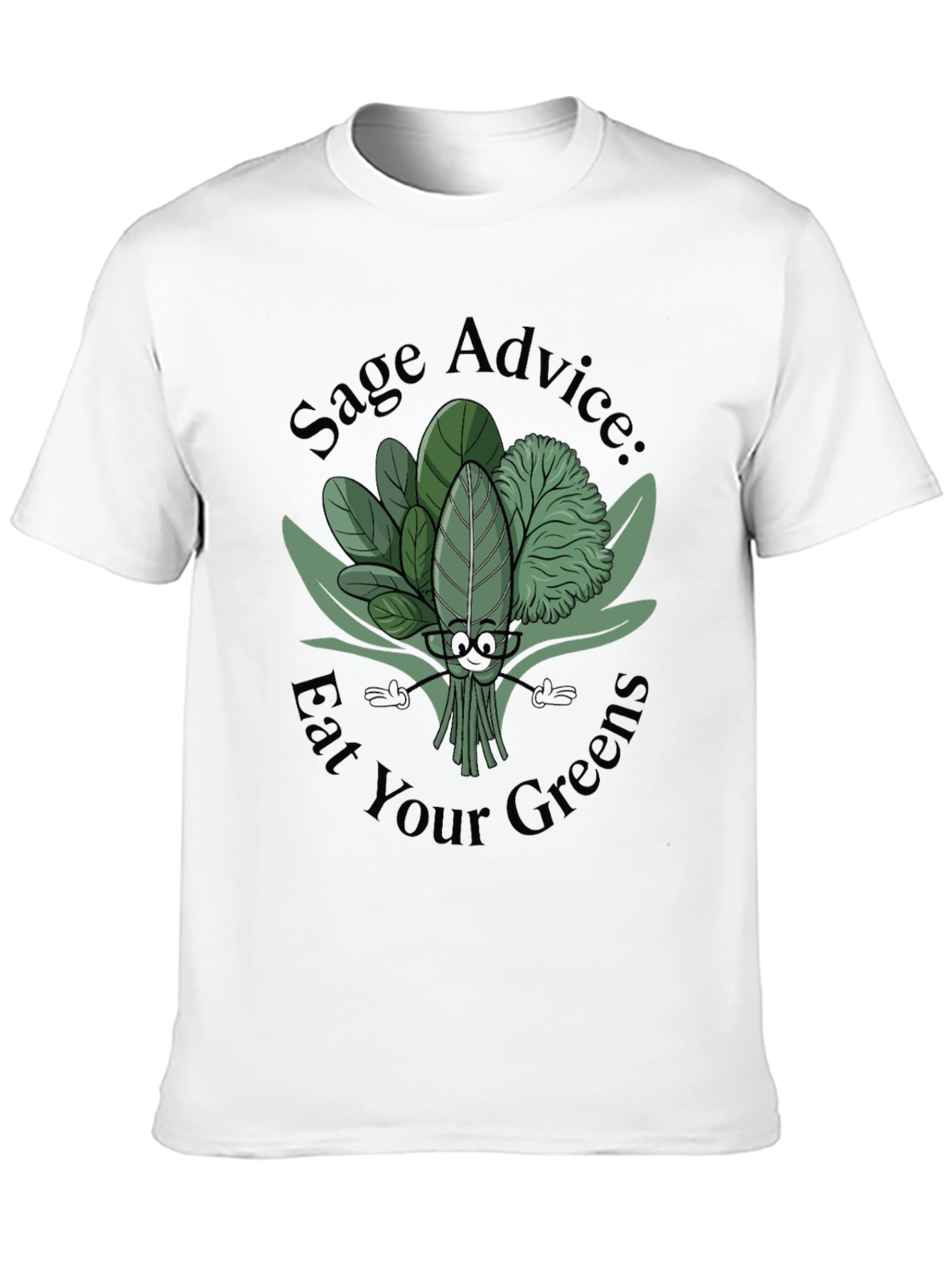 Sage Advice Eat Your Greens Graphic Tee
