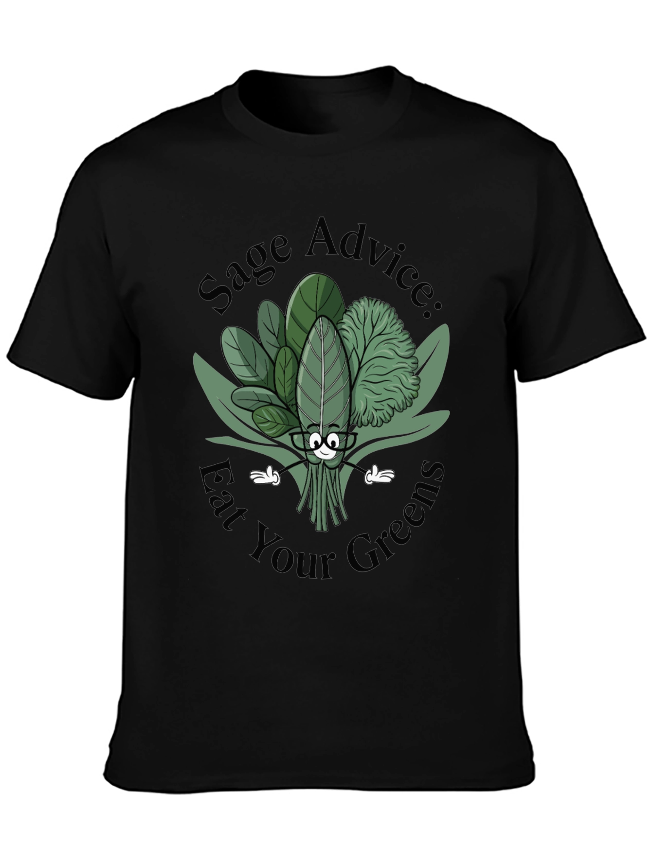 Sage Advice Eat Your Greens Graphic Tee