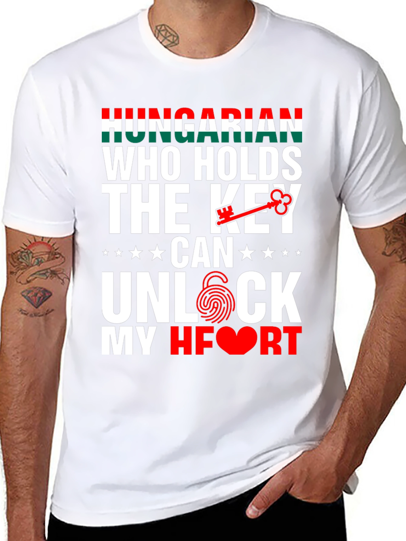 Hungarian Heart Unlock T-Shirt