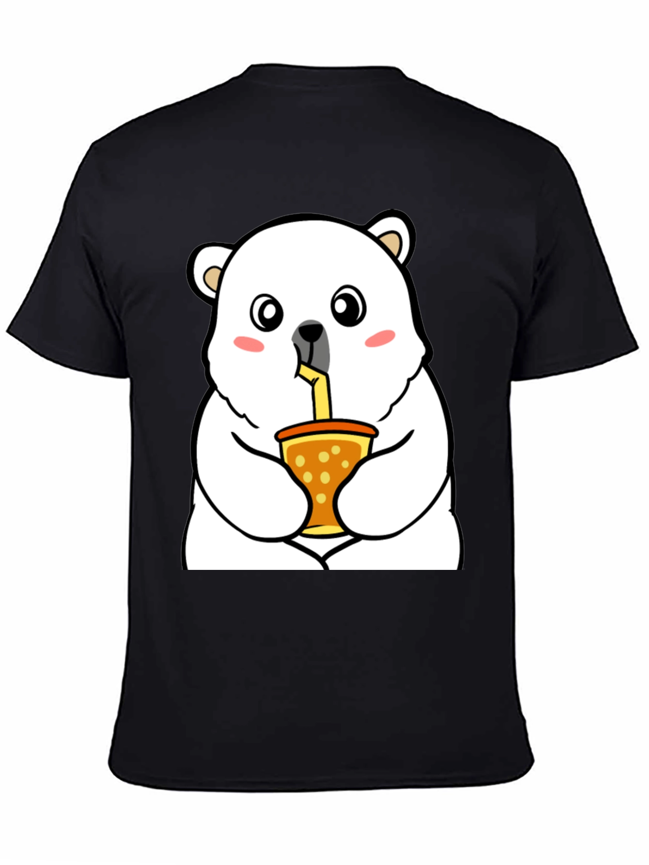 Cute Polar Bear Bubble Tea T-Shirt - Unisex