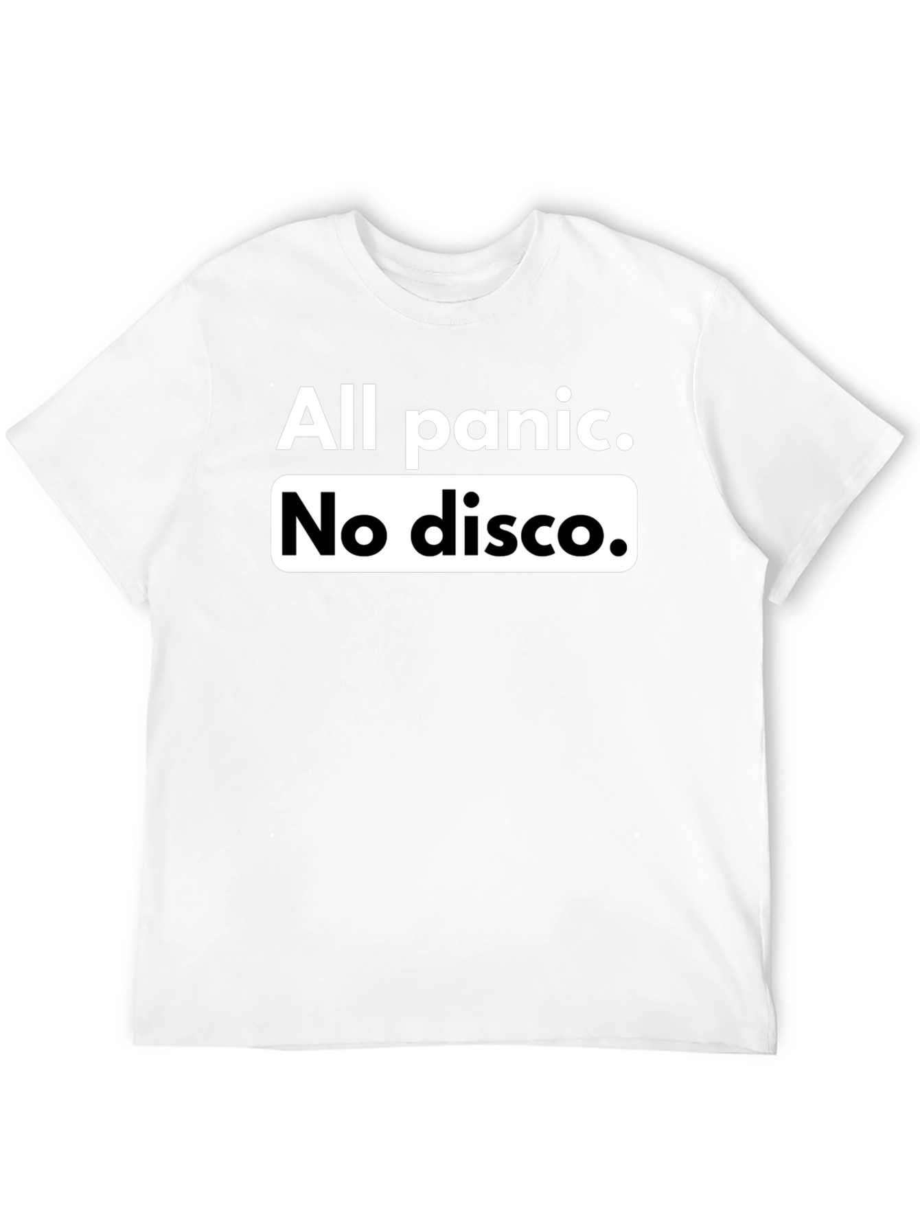 All Panic No Disco Graphic Tee