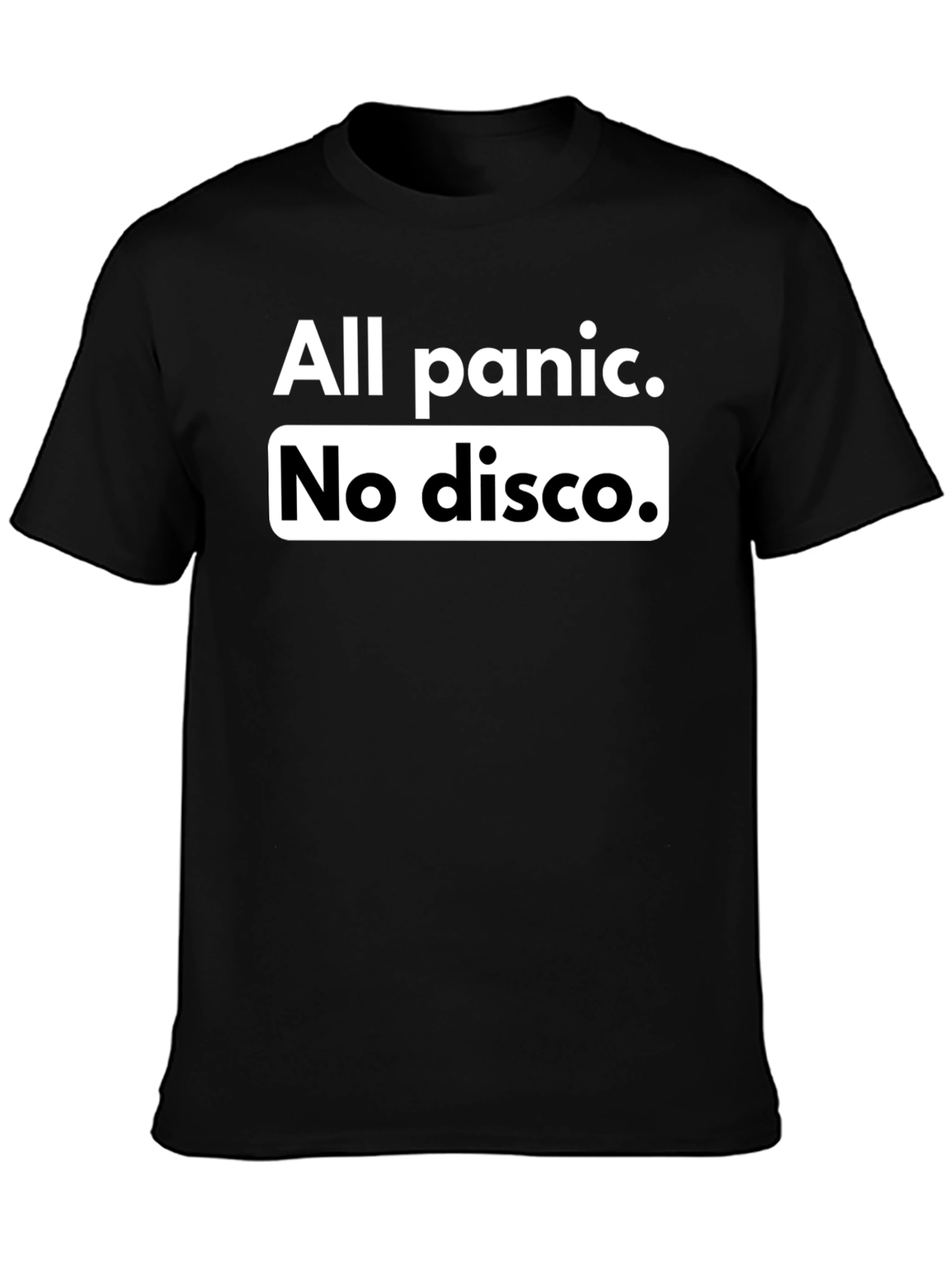 All Panic No Disco Graphic Tee