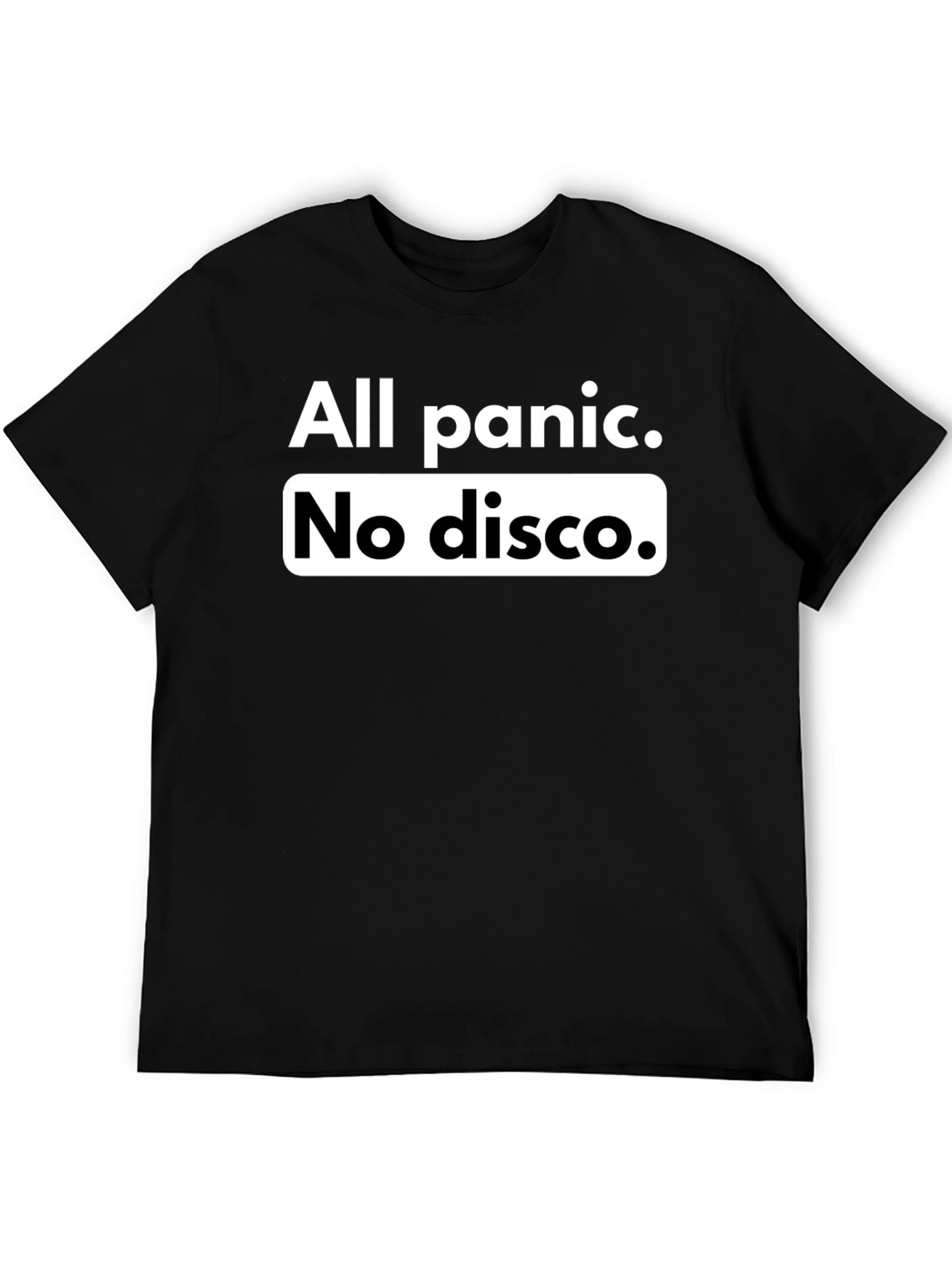 All Panic No Disco Graphic Tee
