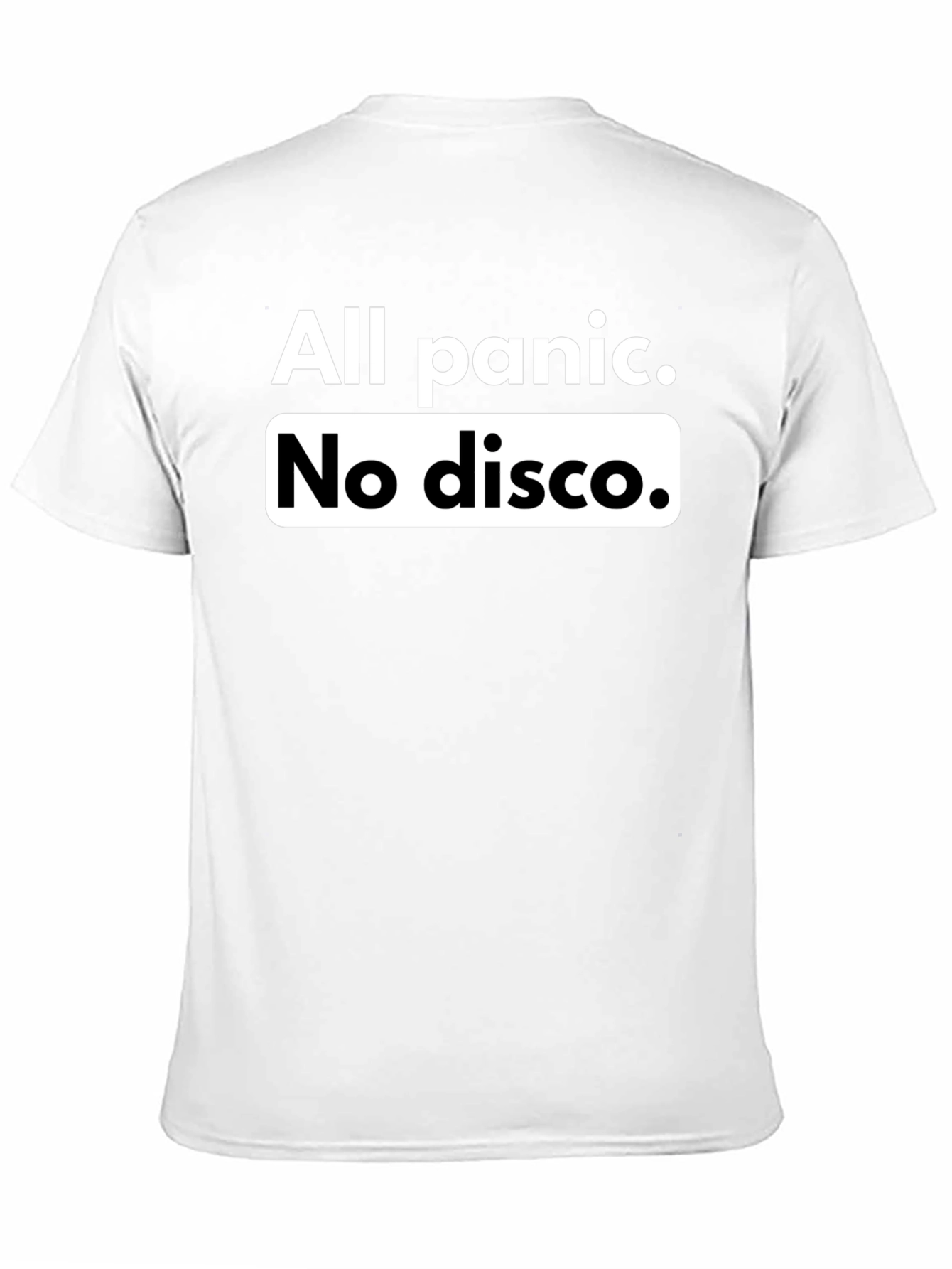 All Panic No Disco Graphic Tee