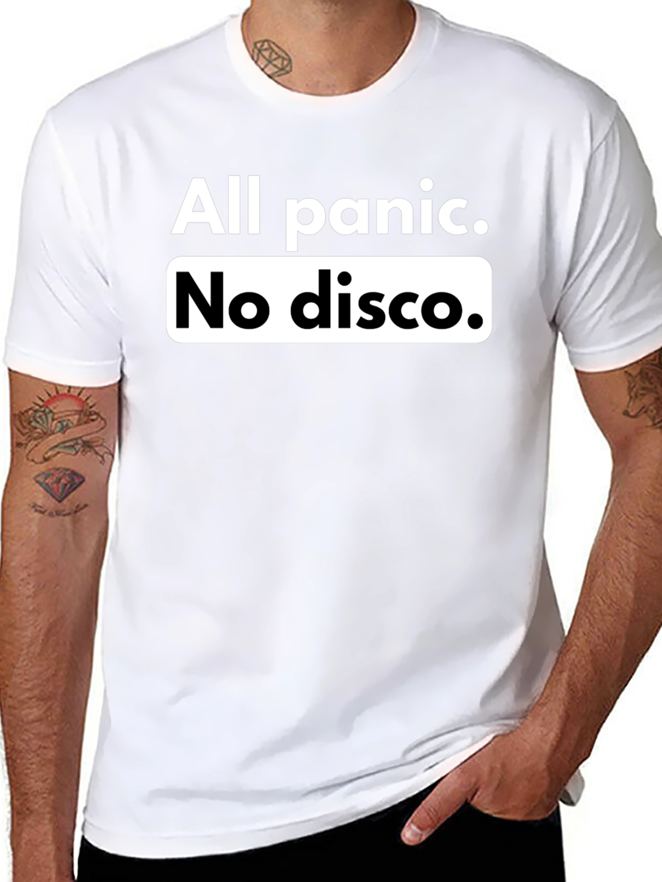 All Panic No Disco Graphic Tee