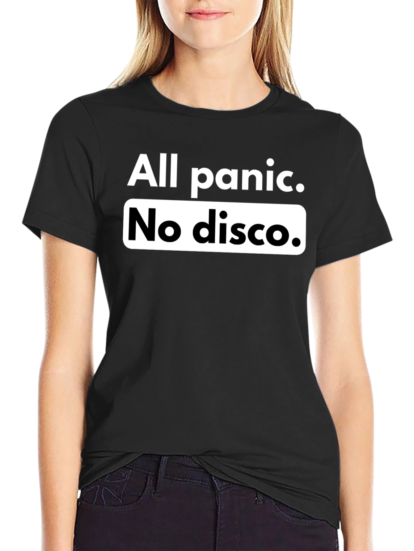 All Panic No Disco Graphic Tee