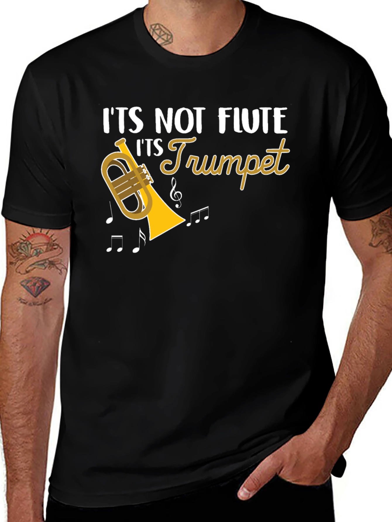 Its Not Flute Its Trumpet T-Shirt