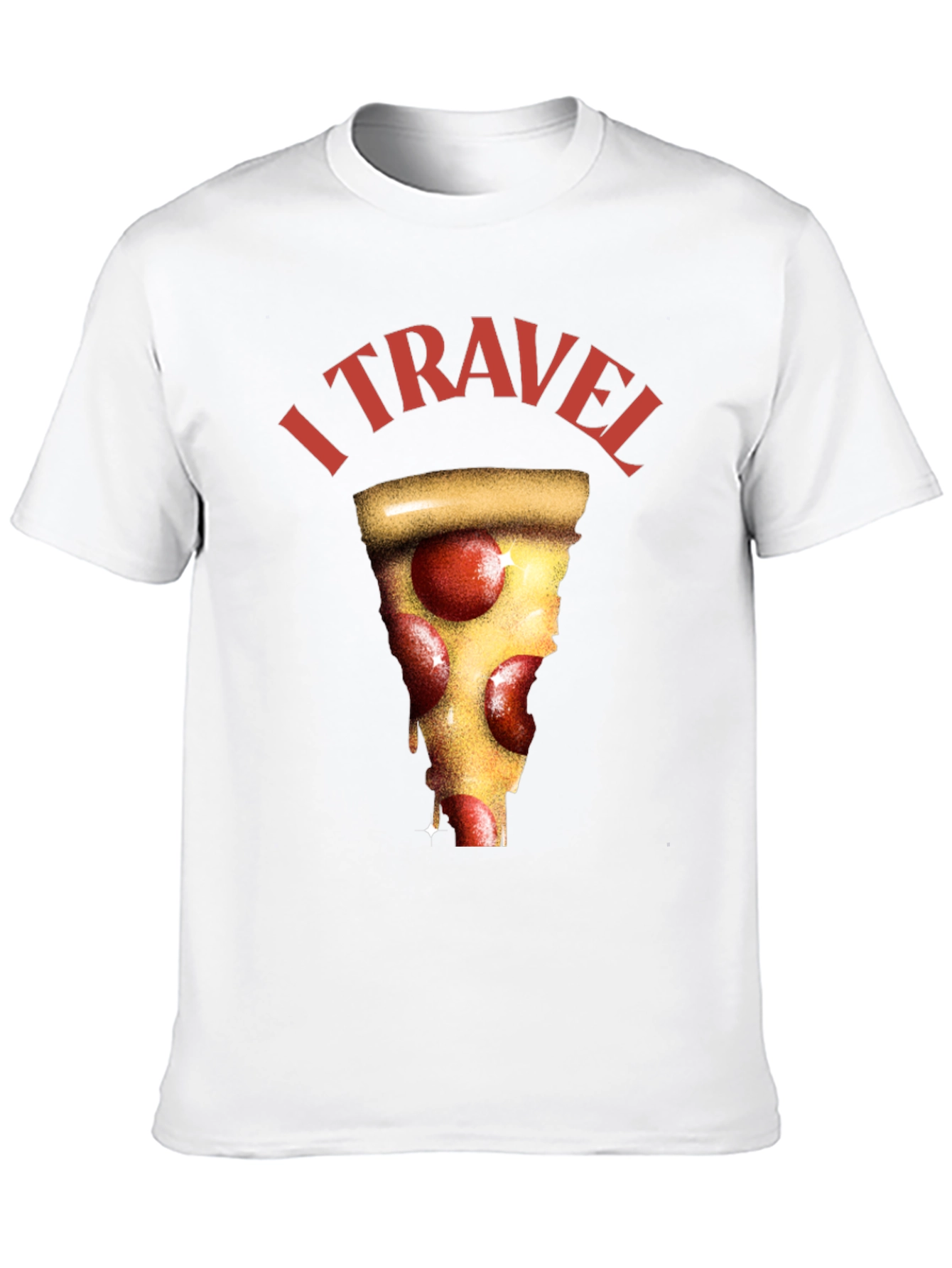 Pizza Lover T-Shirt - I Travel For Pizza