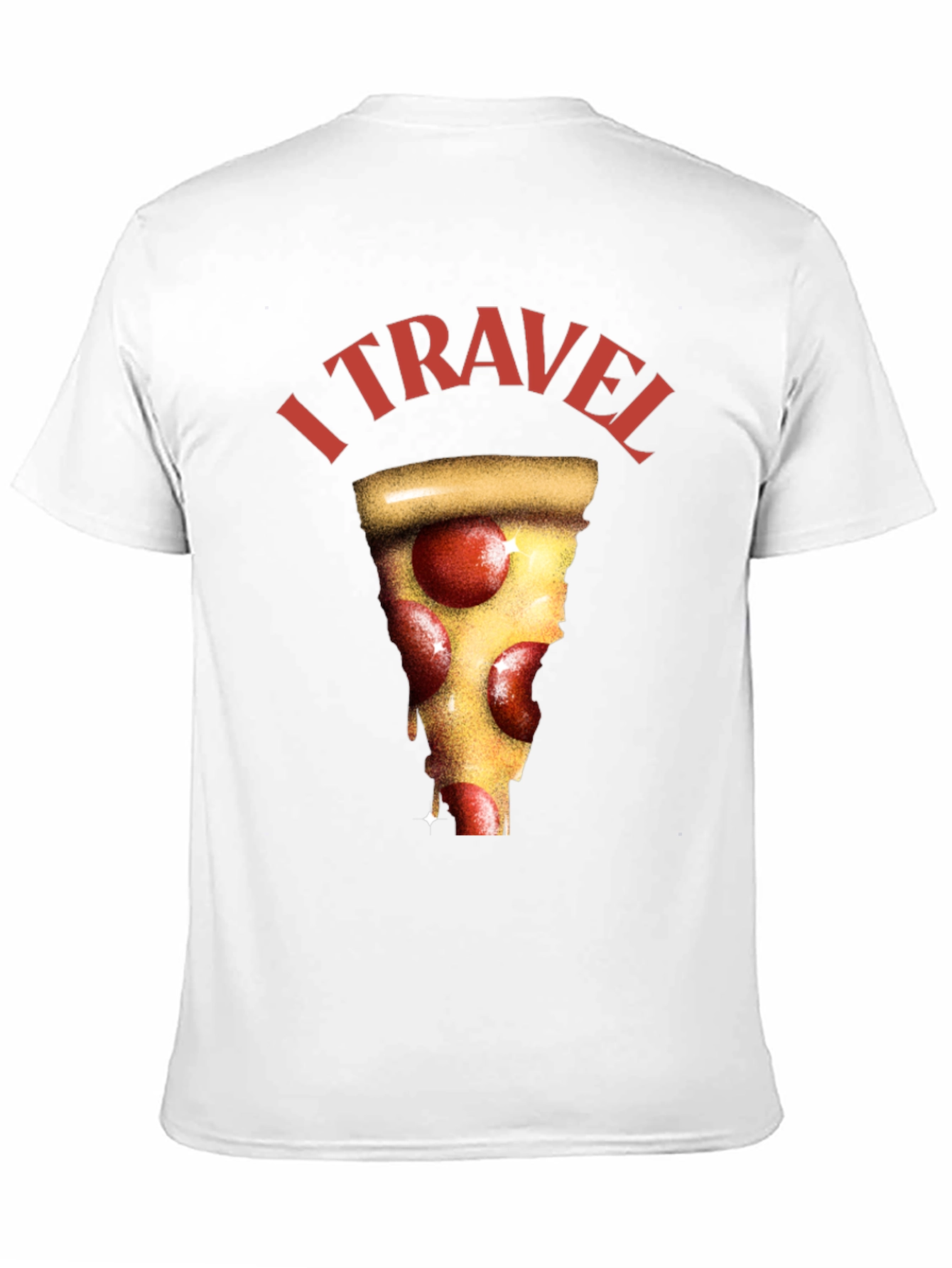Pizza Lover T-Shirt - I Travel For Pizza