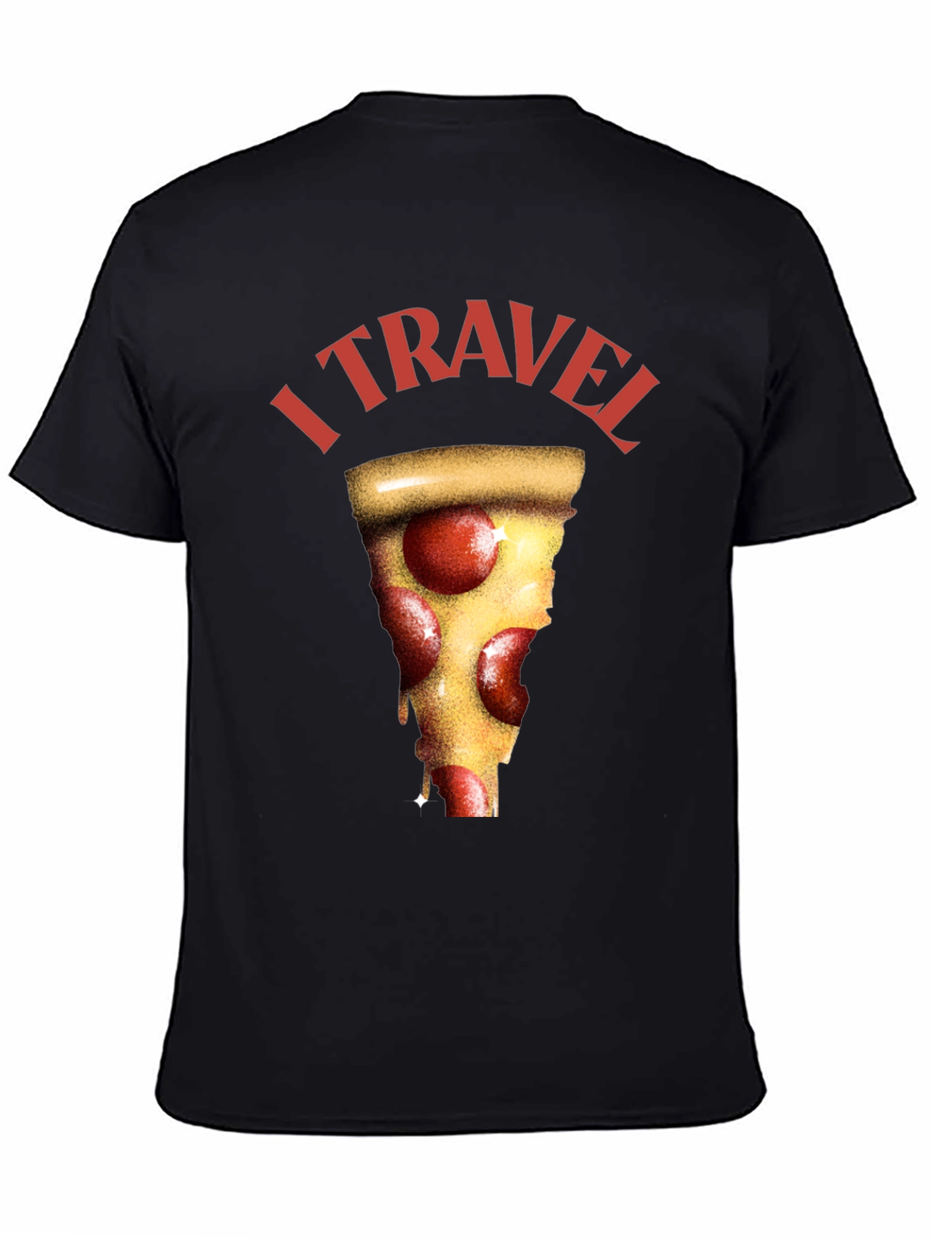 Pizza Lover T-Shirt - I Travel For Pizza
