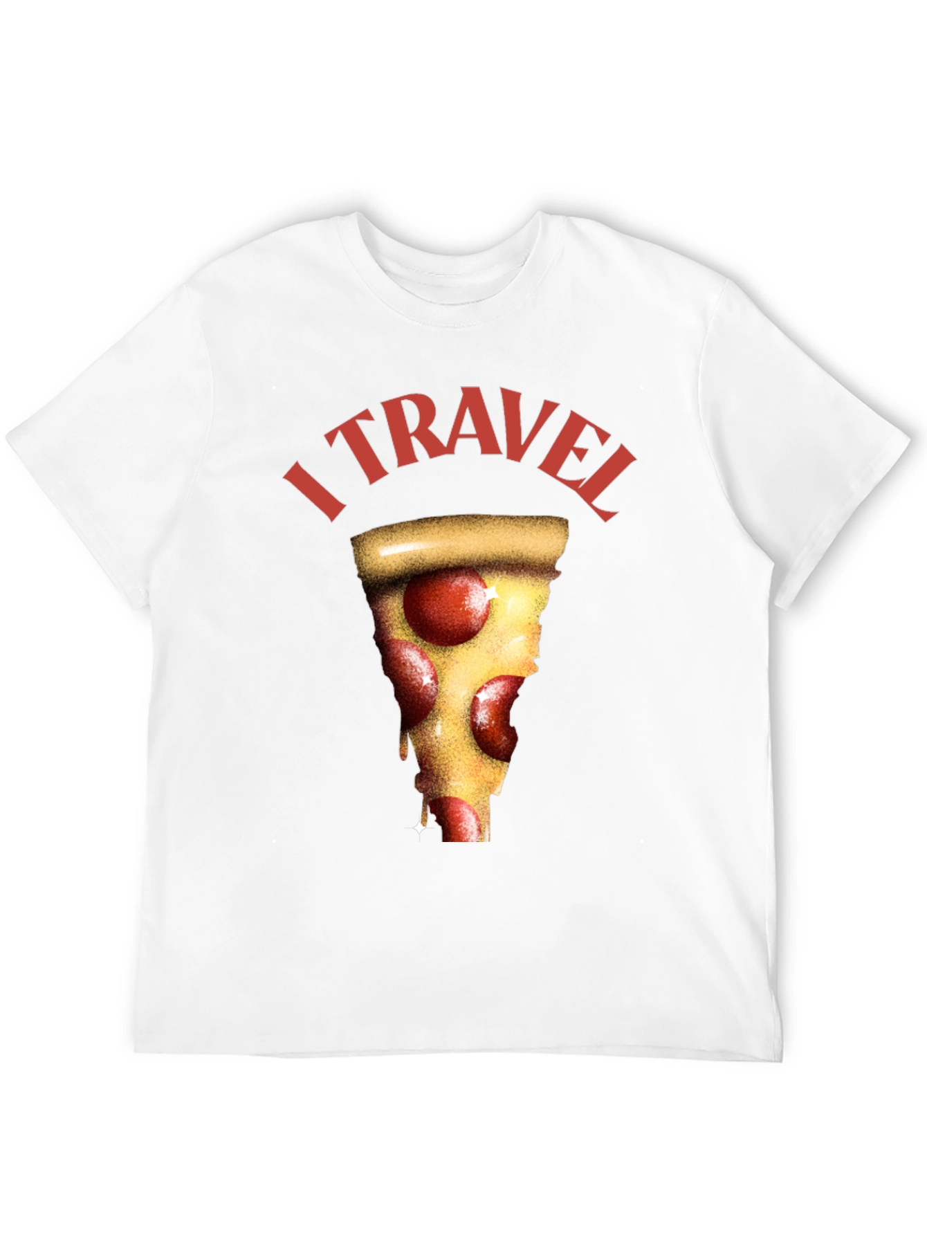 Pizza Lover T-Shirt - I Travel For Pizza