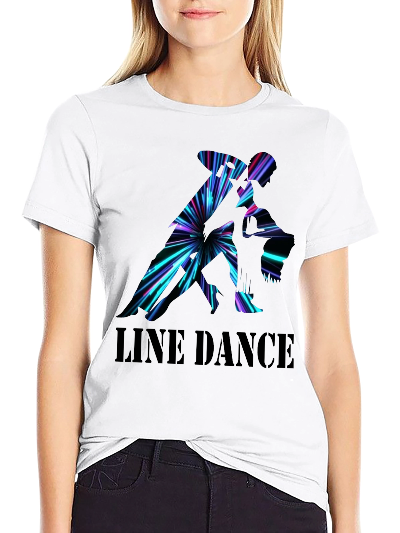 Line Dance Graphic Tee