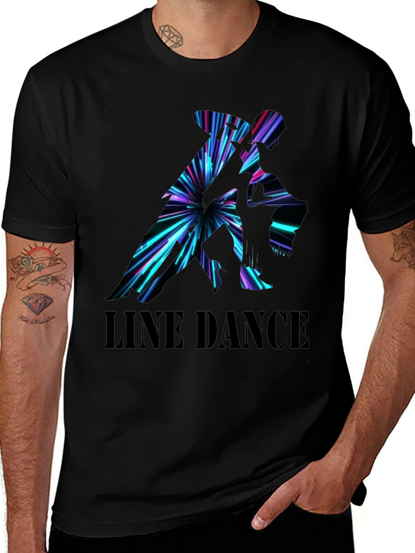 Line Dance Graphic Tee