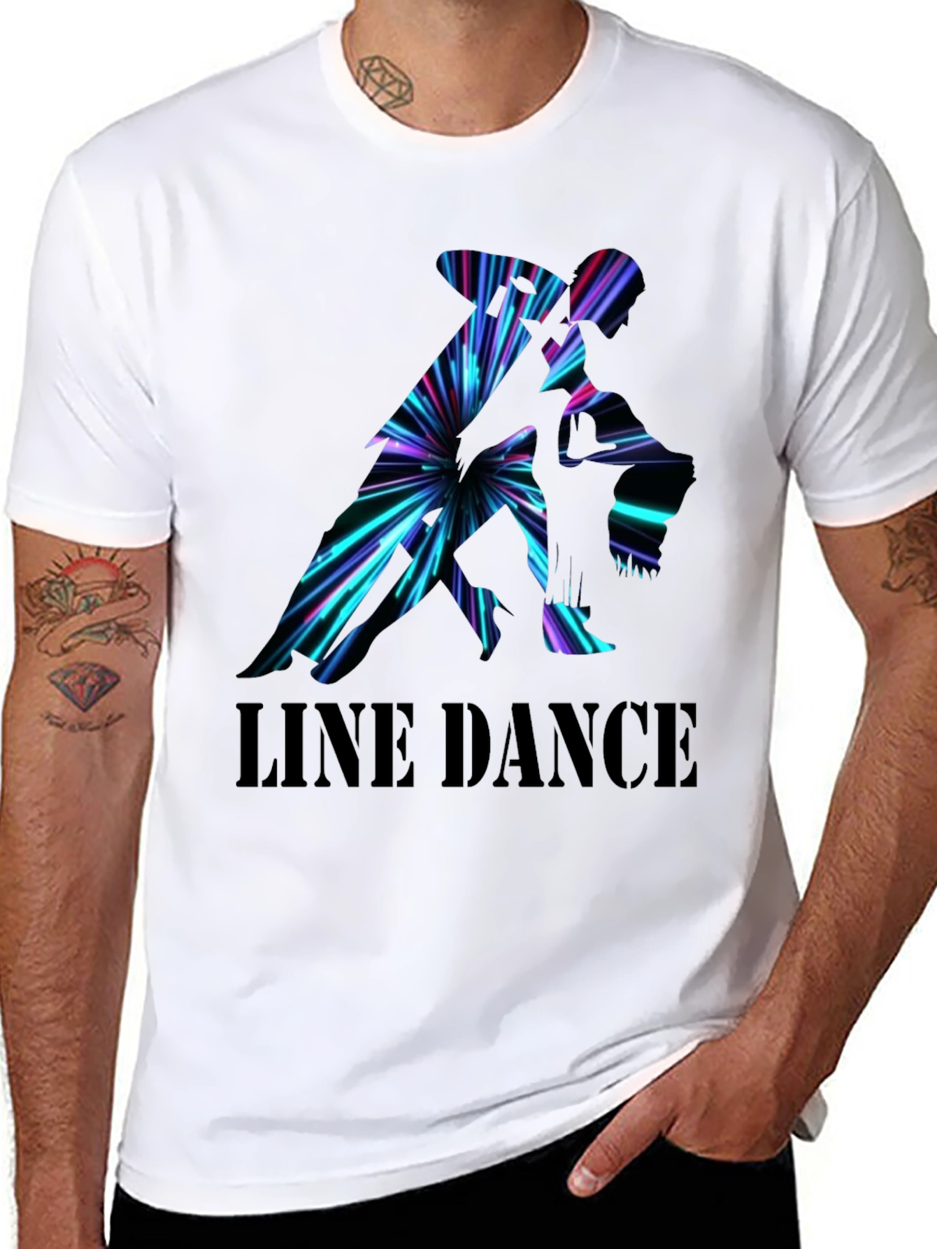 Line Dance Graphic Tee