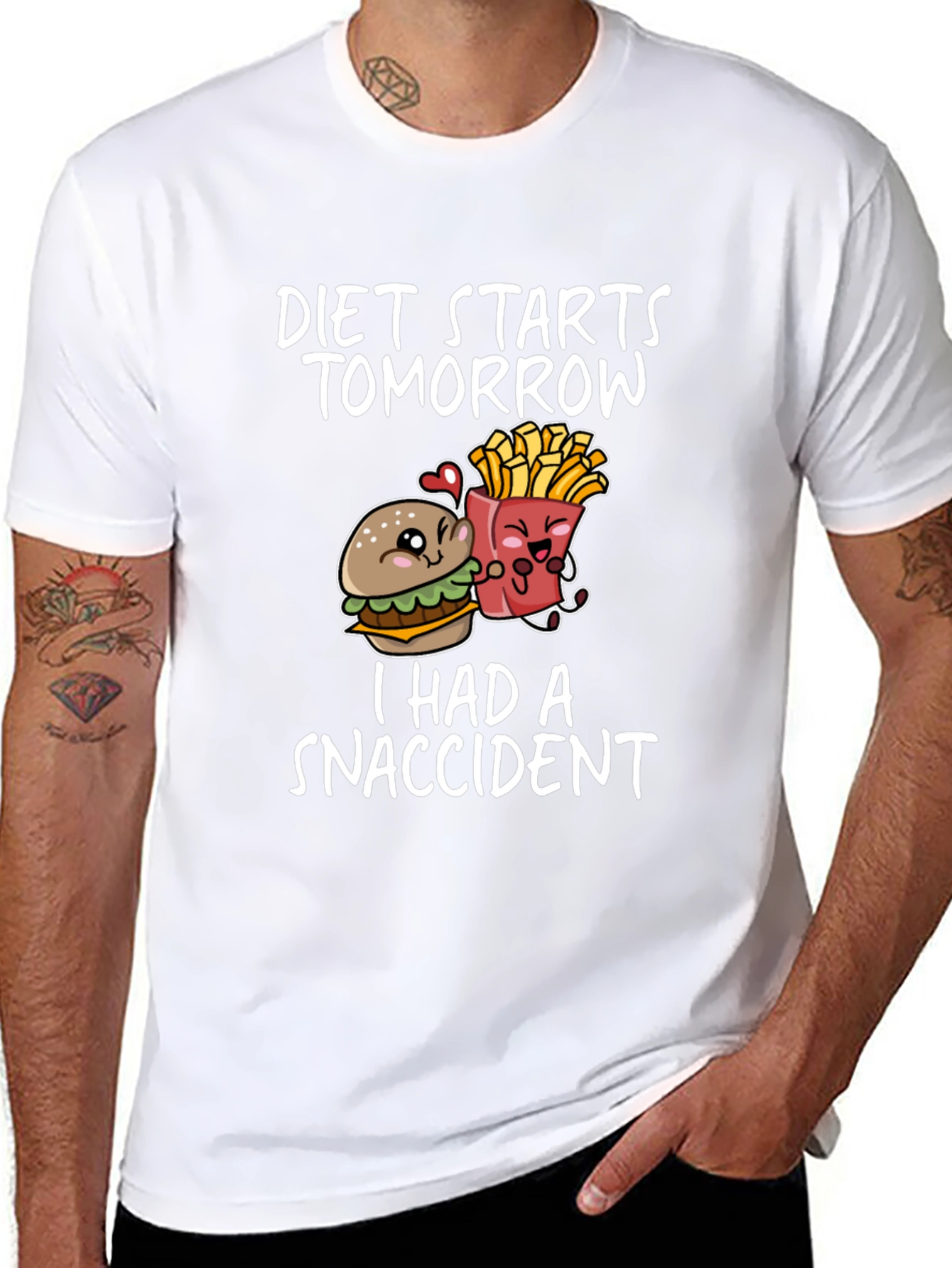 Diet Starts Tomorrow Graphic Tee