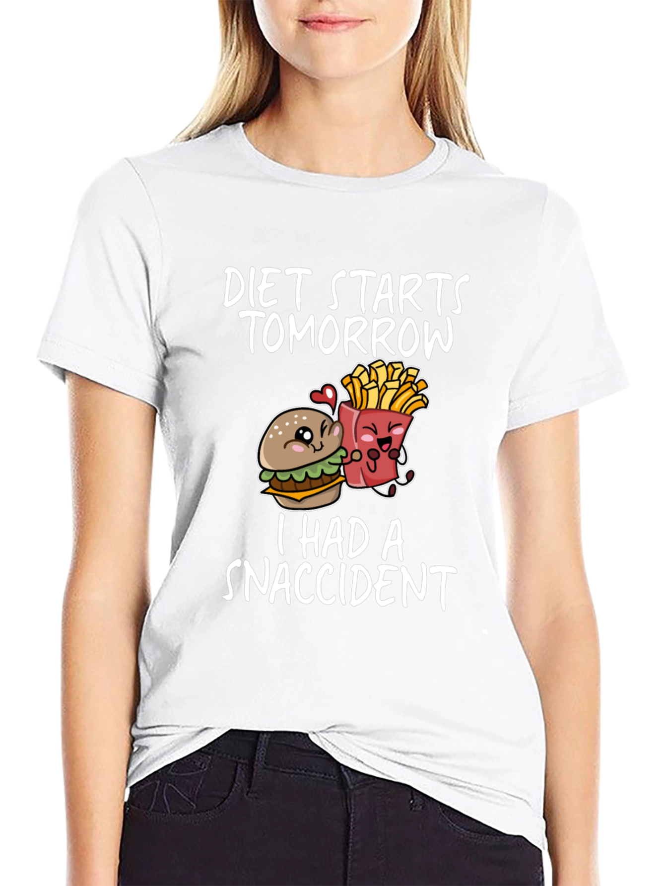 Diet Starts Tomorrow Graphic Tee