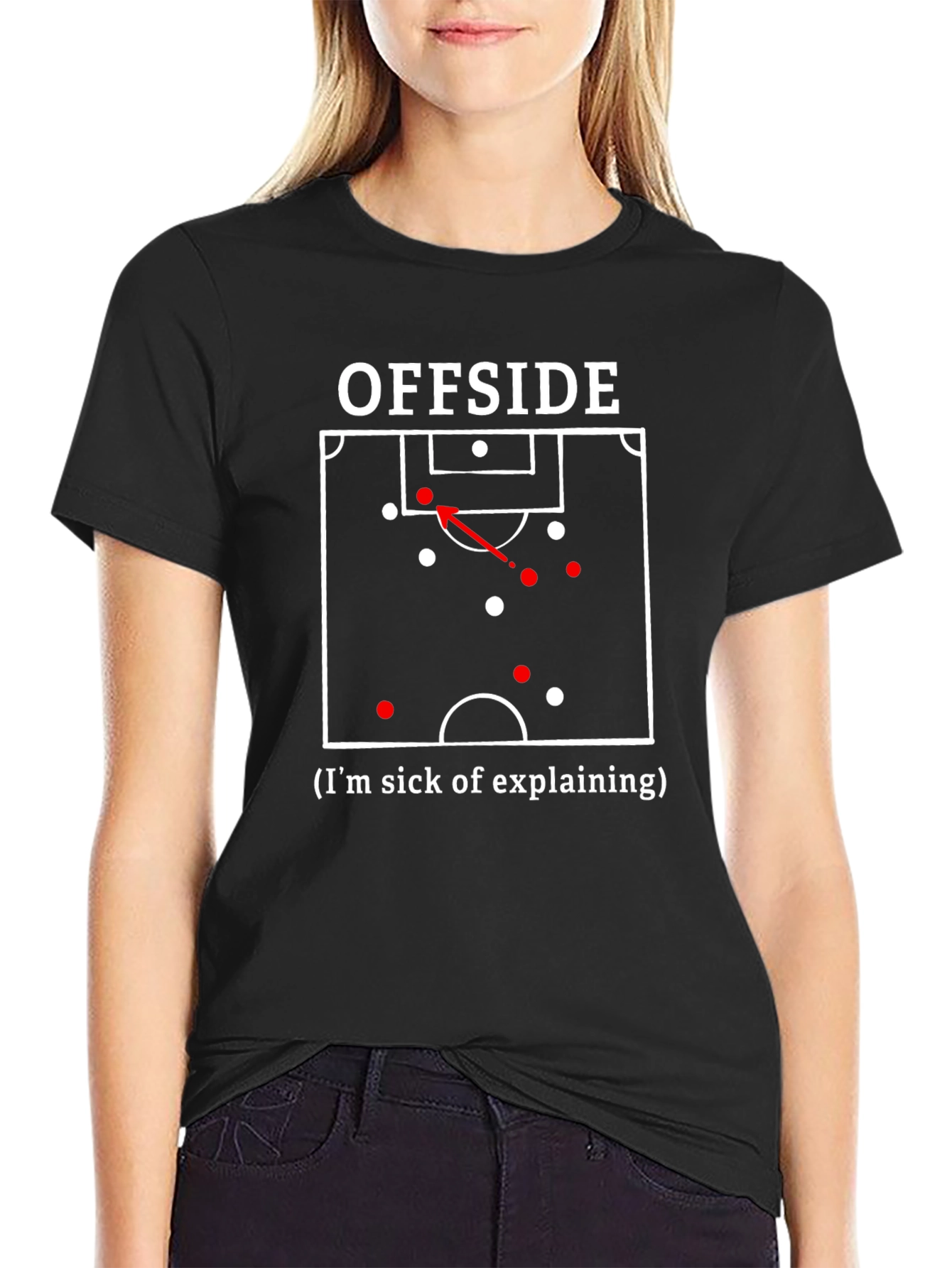 Offside Soccer T-Shirt - Sick of Explaining