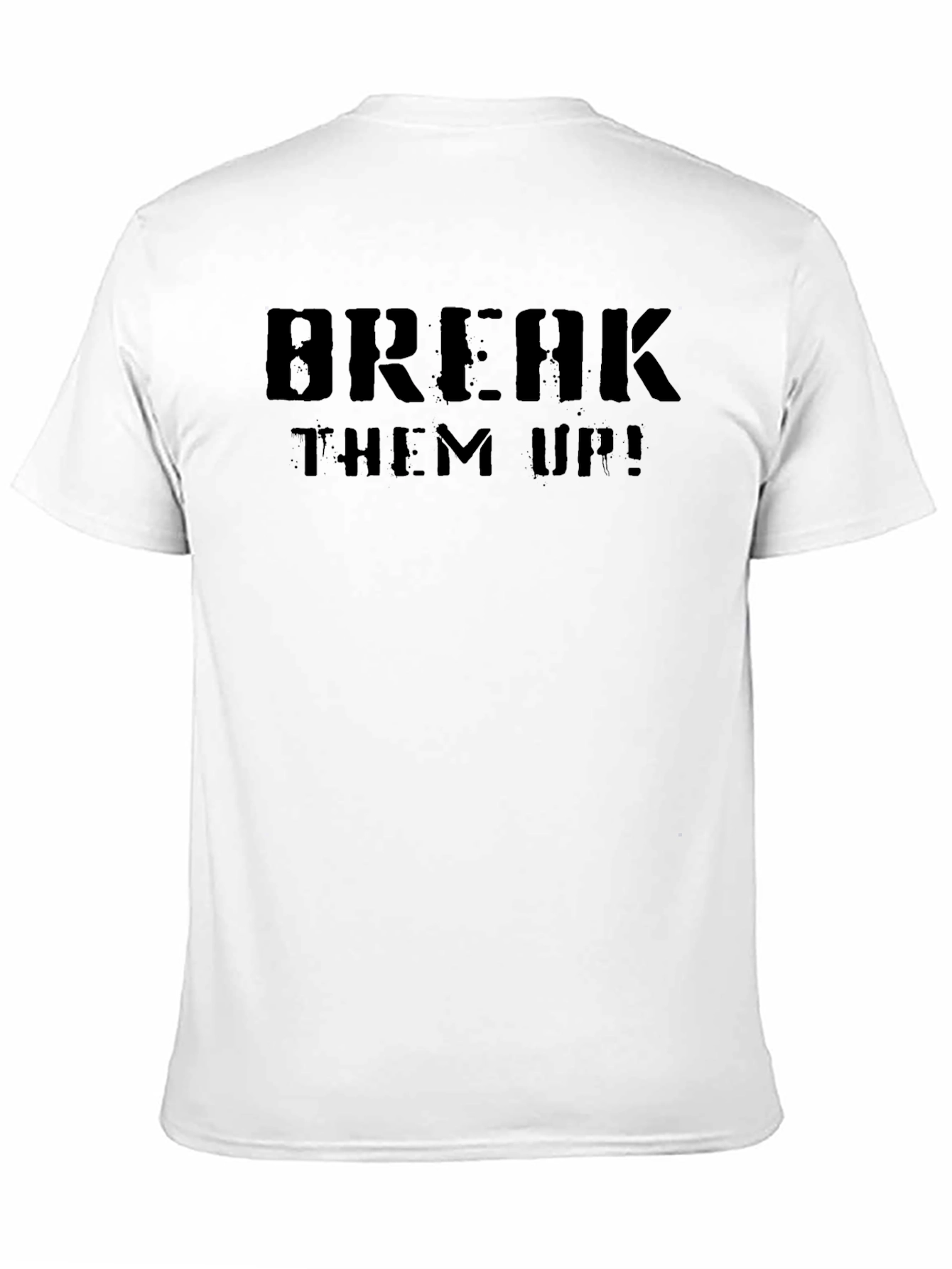 Break Them Up! Graphic Tee - Black