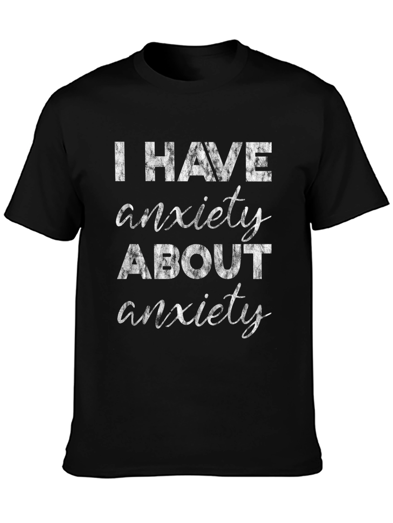 Anxiety T-Shirt Funny Mental Health Tee
