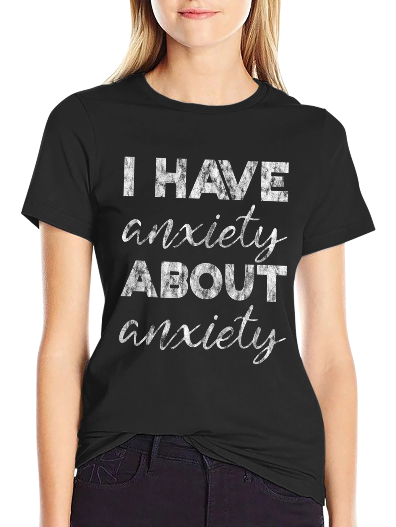 Anxiety T-Shirt Funny Mental Health Tee