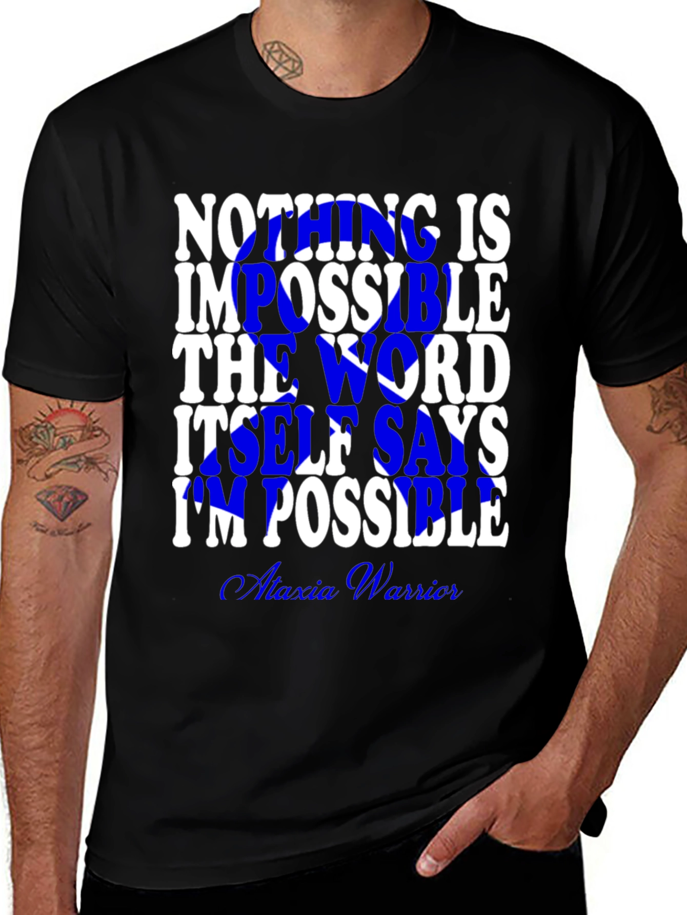 Inspirational Impossible Graphic T-Shirt