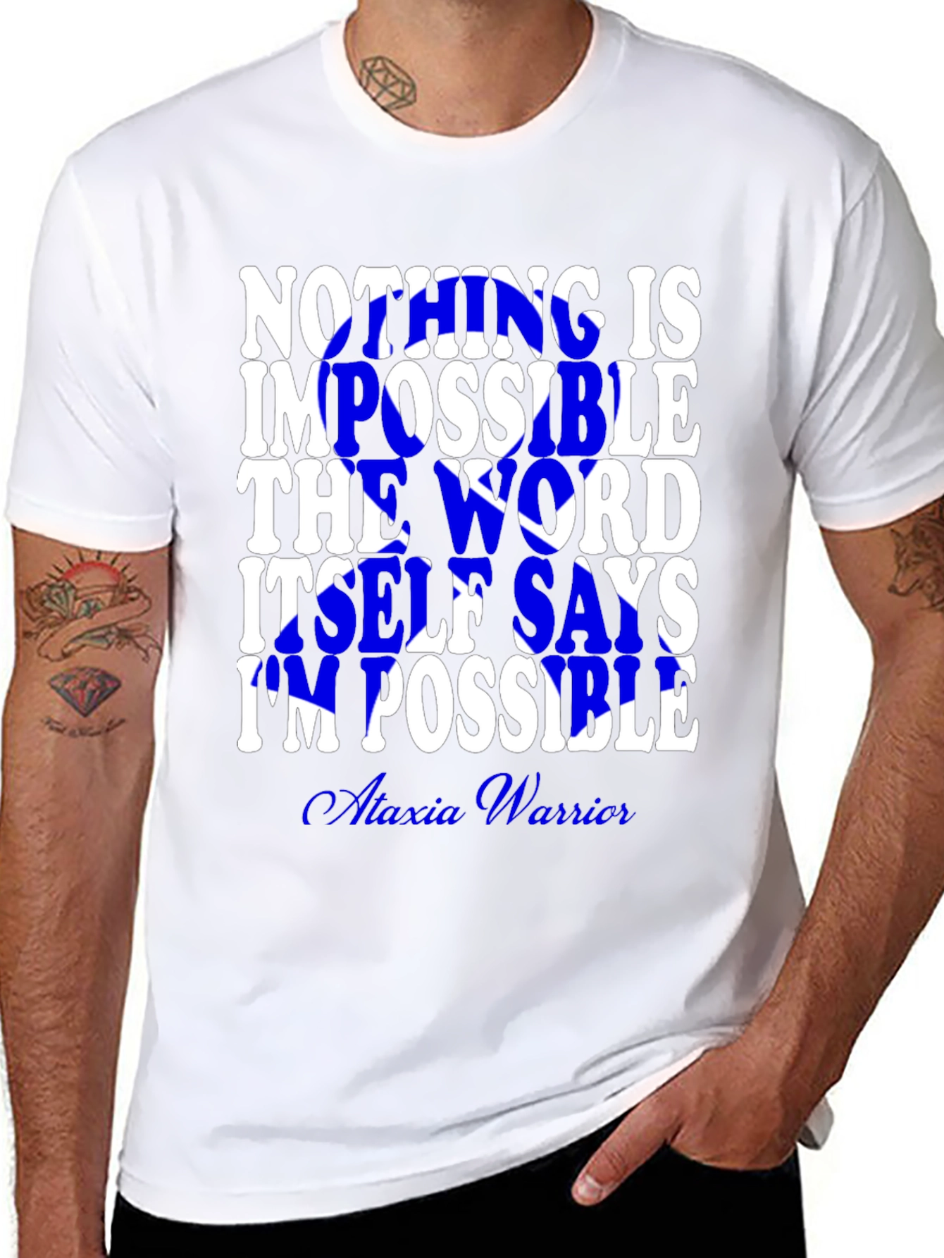 Inspirational Impossible Graphic T-Shirt