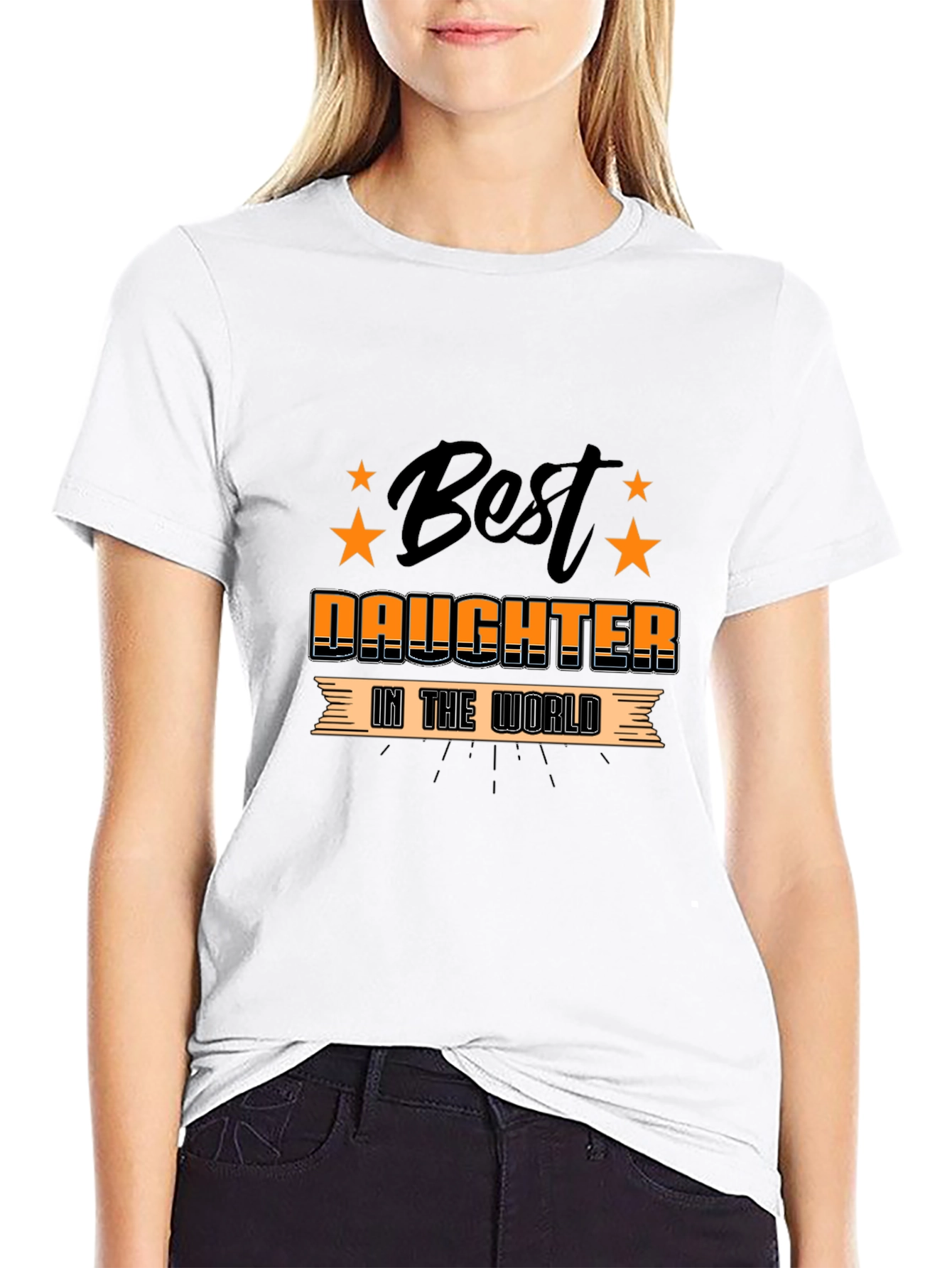 Best Daughter T-Shirt - Fathers Day Gift