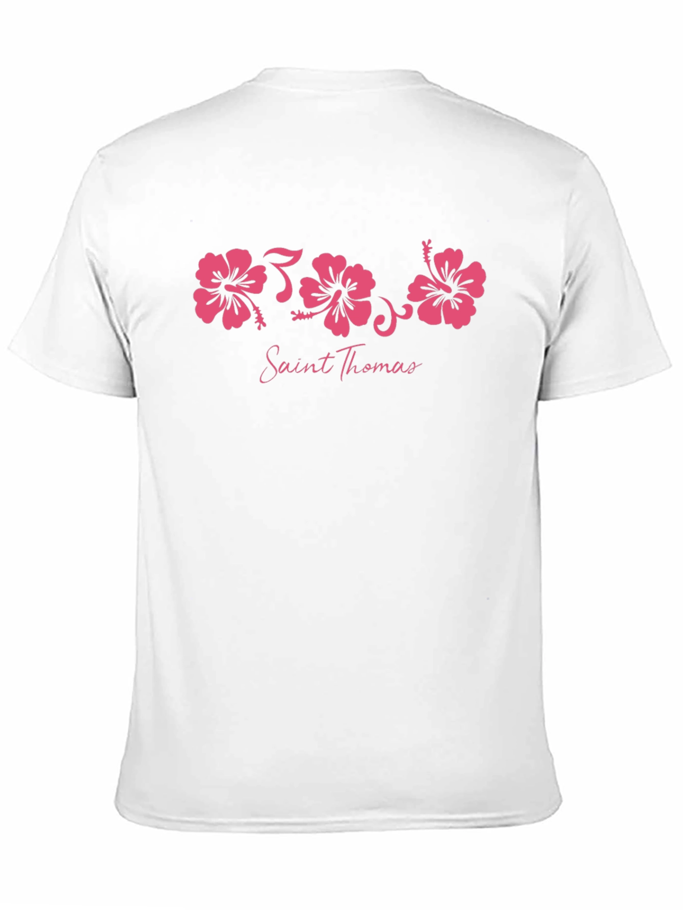 Saint Thomas Hibiscus Graphic Tee
