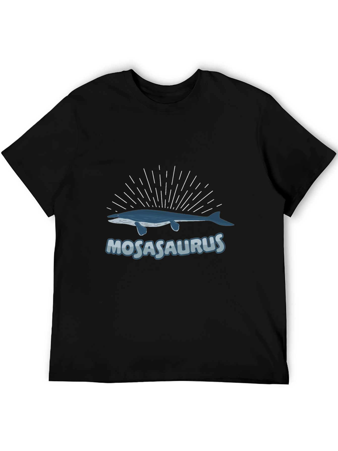 Mosasaurus Graphic Tee - Black