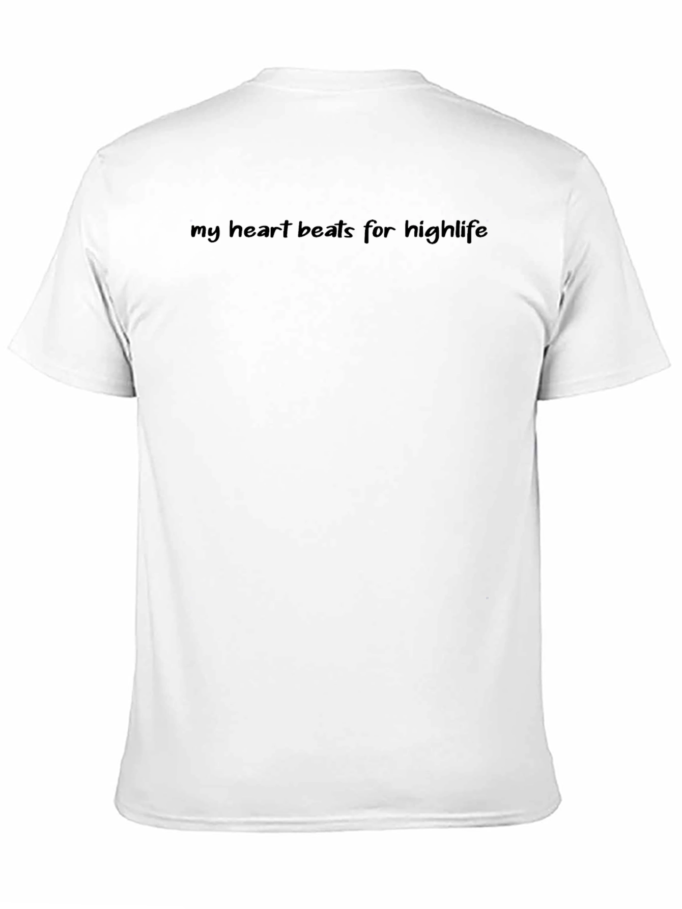 My Heart Beats for Highlife Black T-Shirt