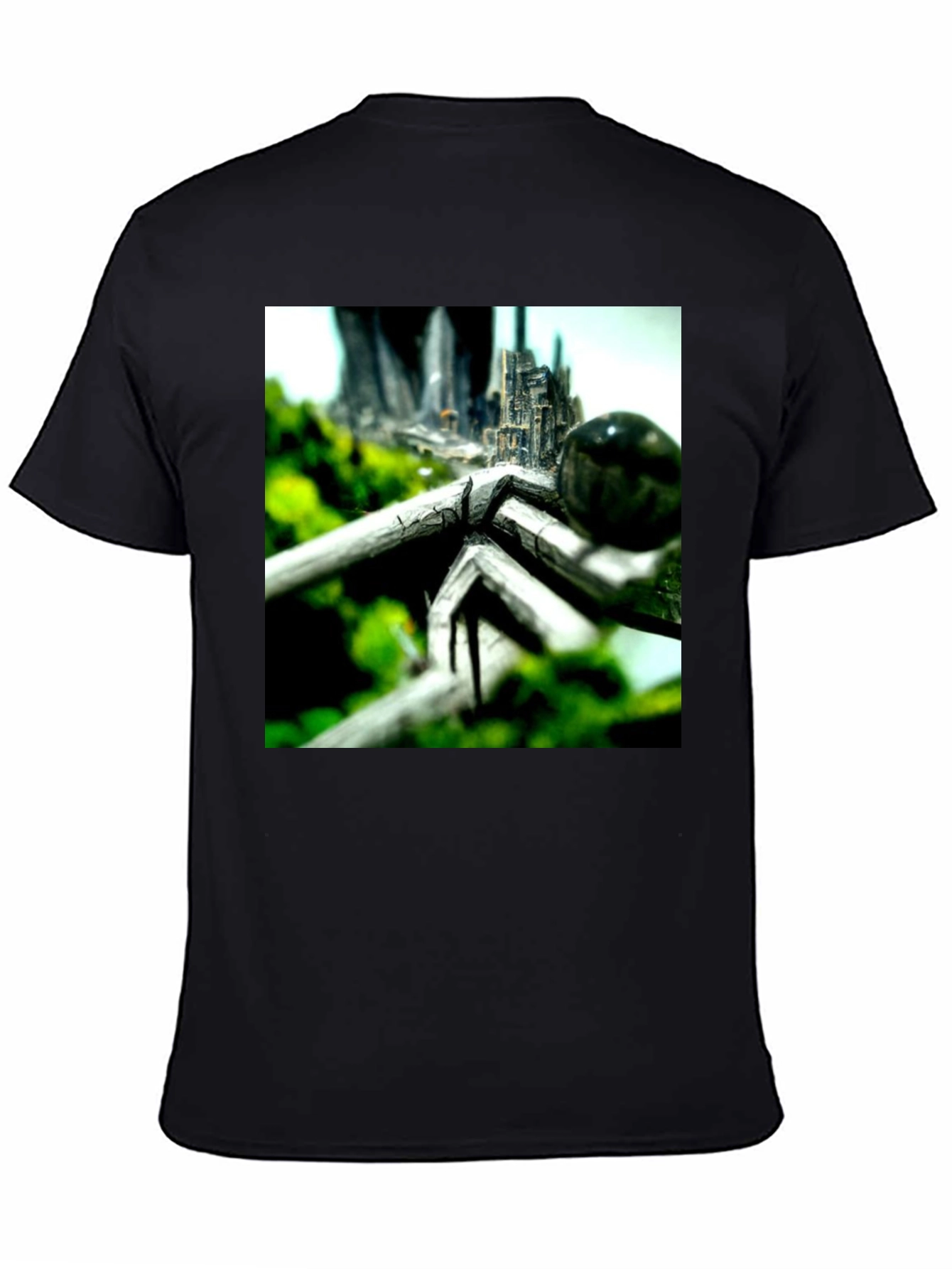 Abstract Nature City T-Shirt