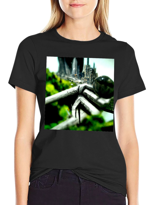 Abstract Nature City T-Shirt
