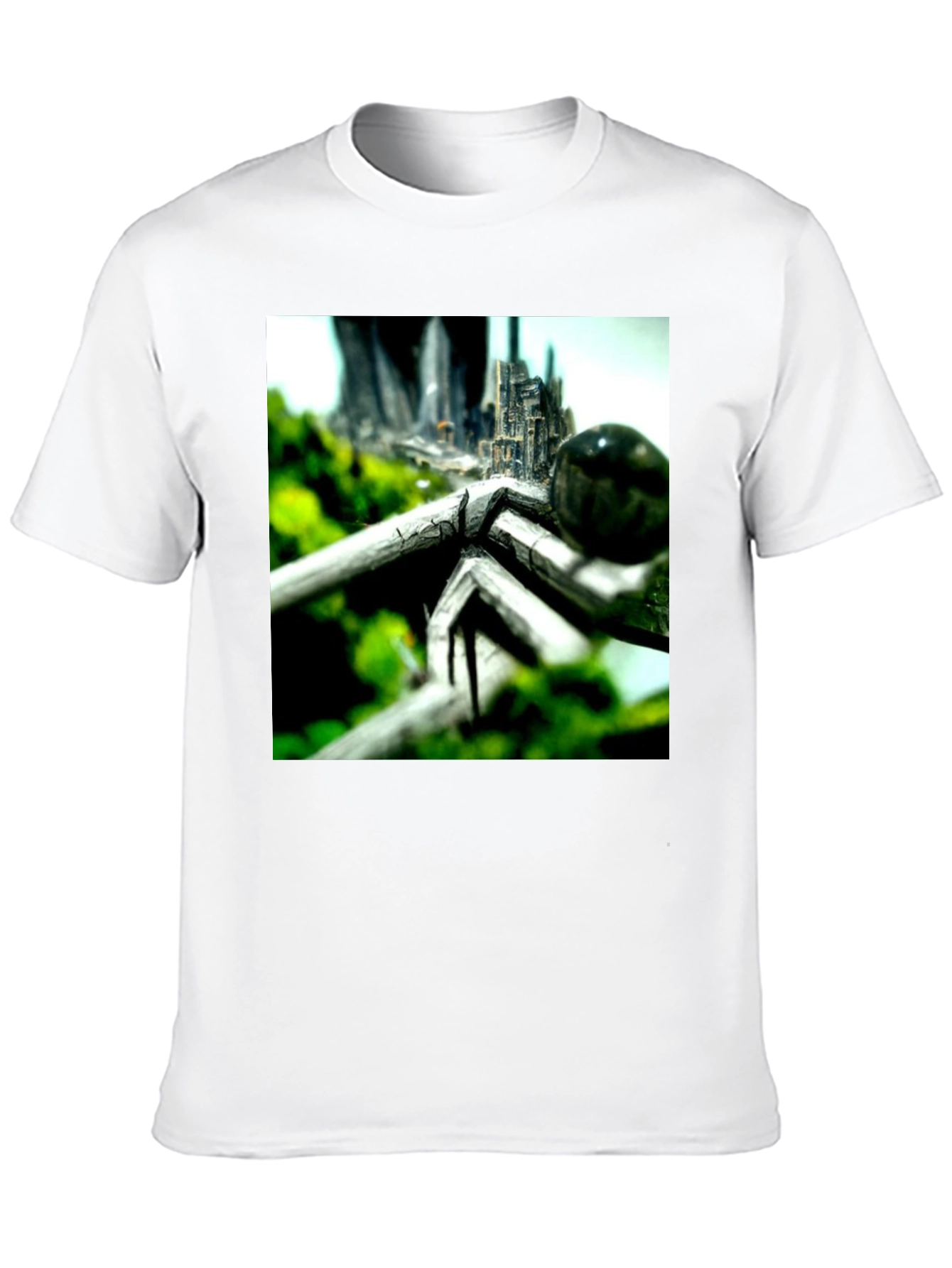 Abstract Nature City T-Shirt