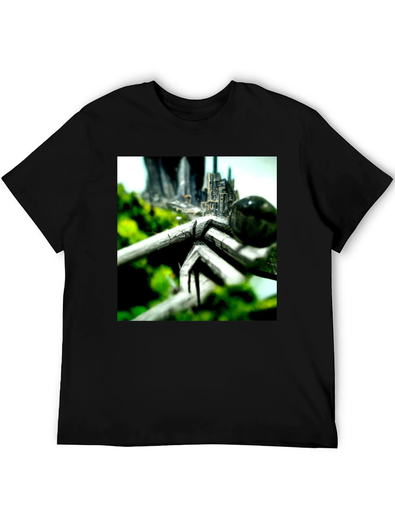 Abstract Nature City T-Shirt