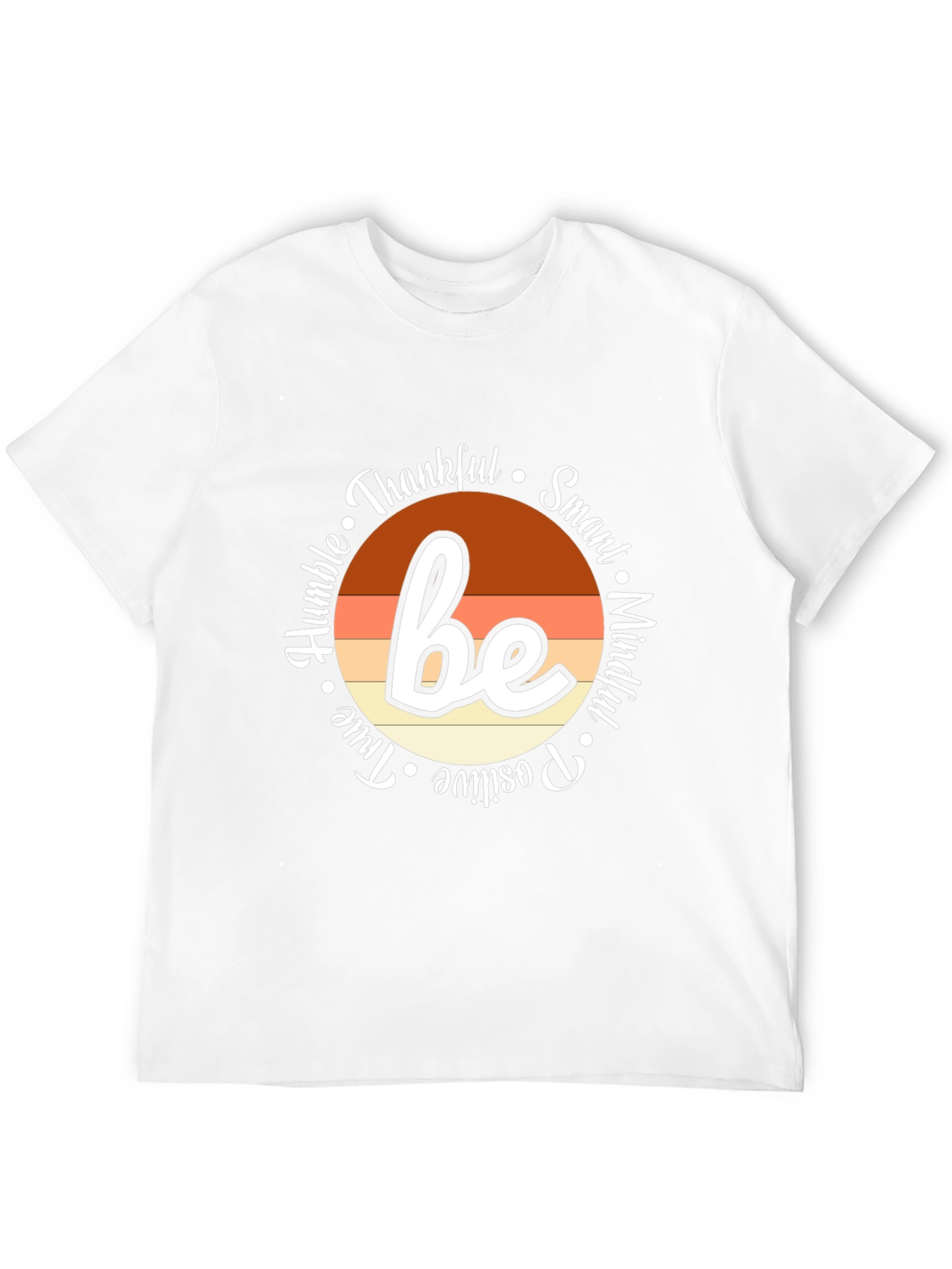 Be Thankful Inspirational Graphic Tee