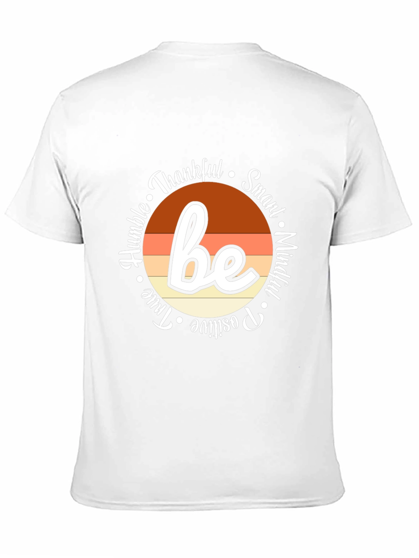 Be Thankful Inspirational Graphic Tee