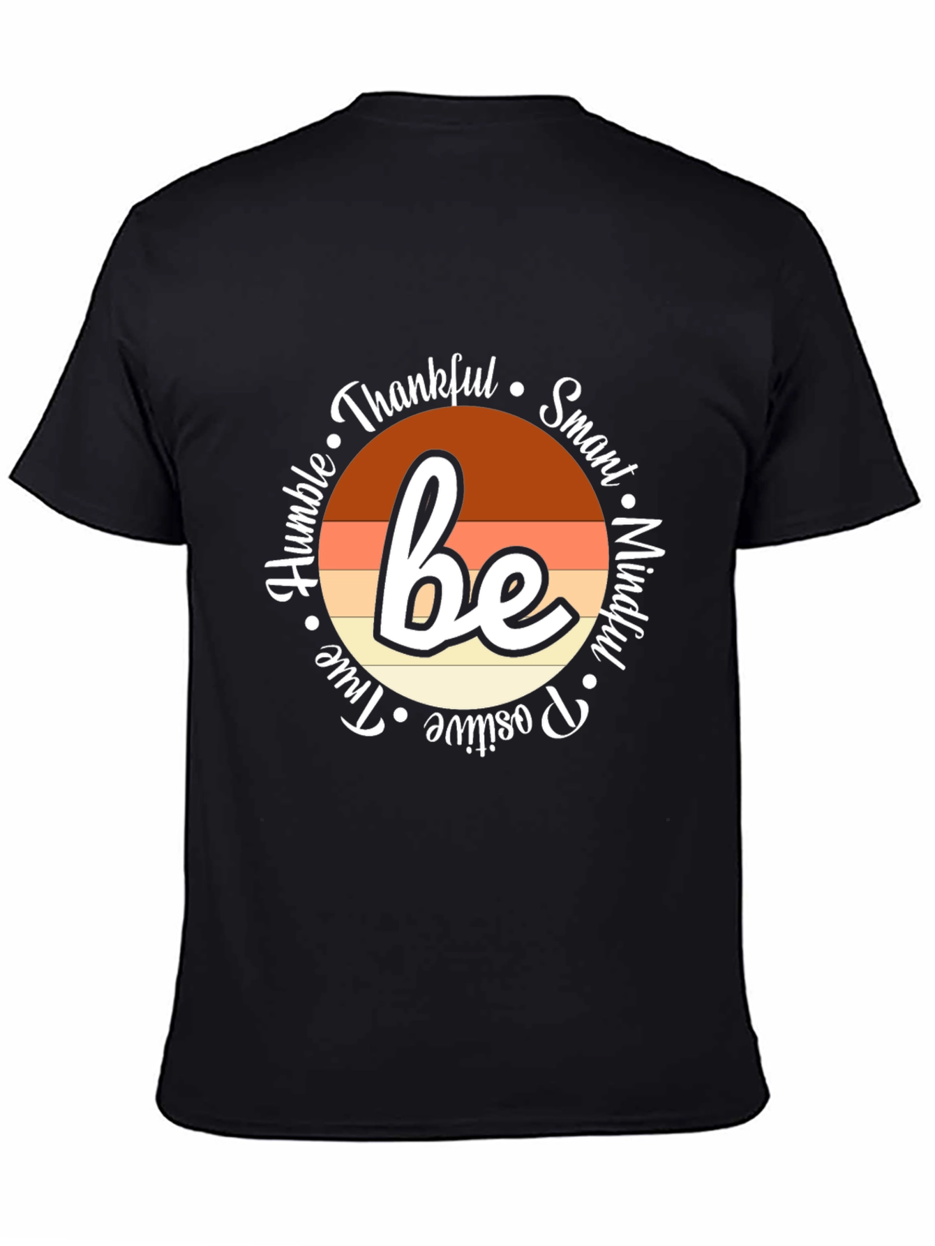 Be Thankful Inspirational Graphic Tee