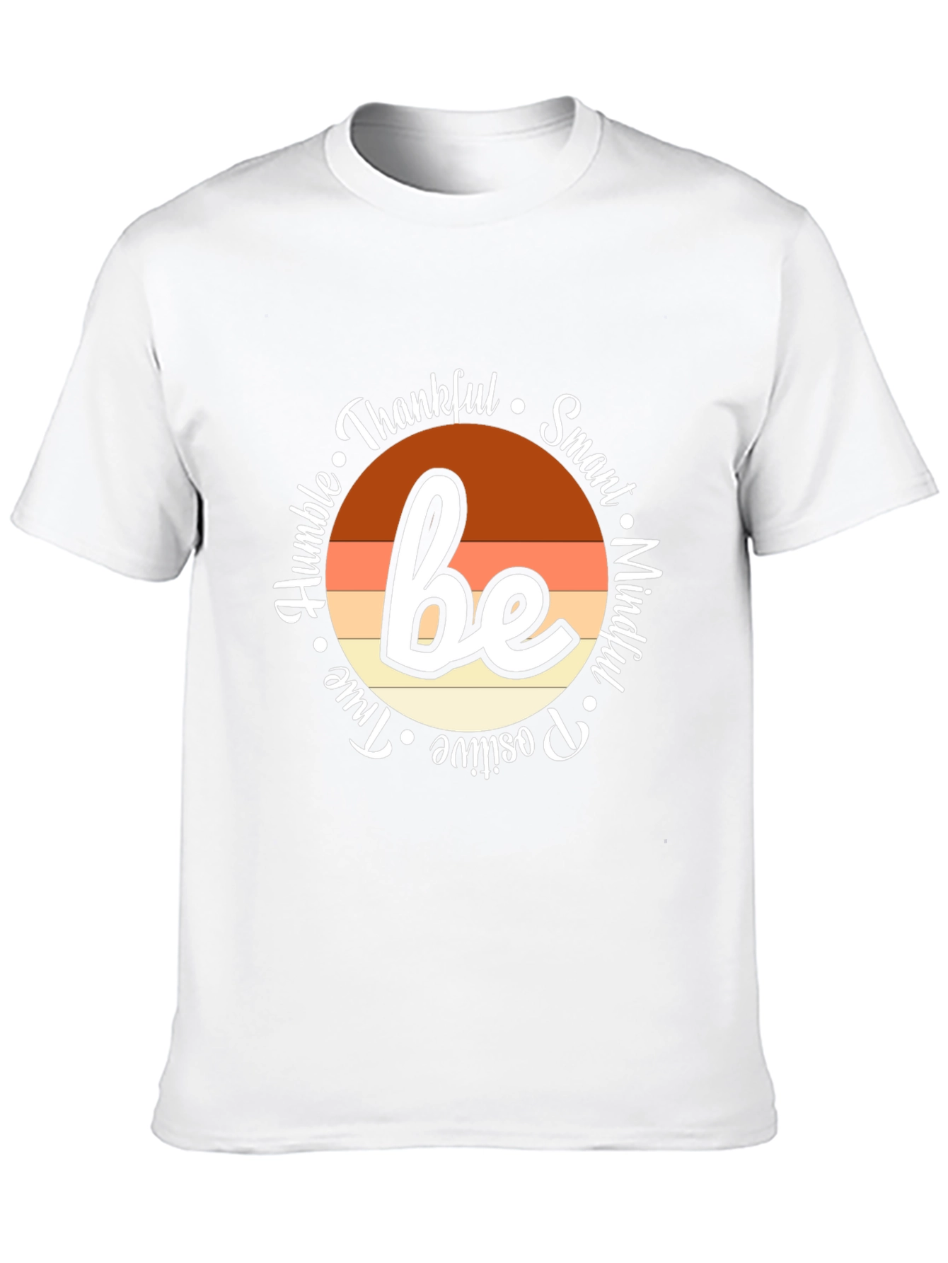 Be Thankful Inspirational Graphic Tee