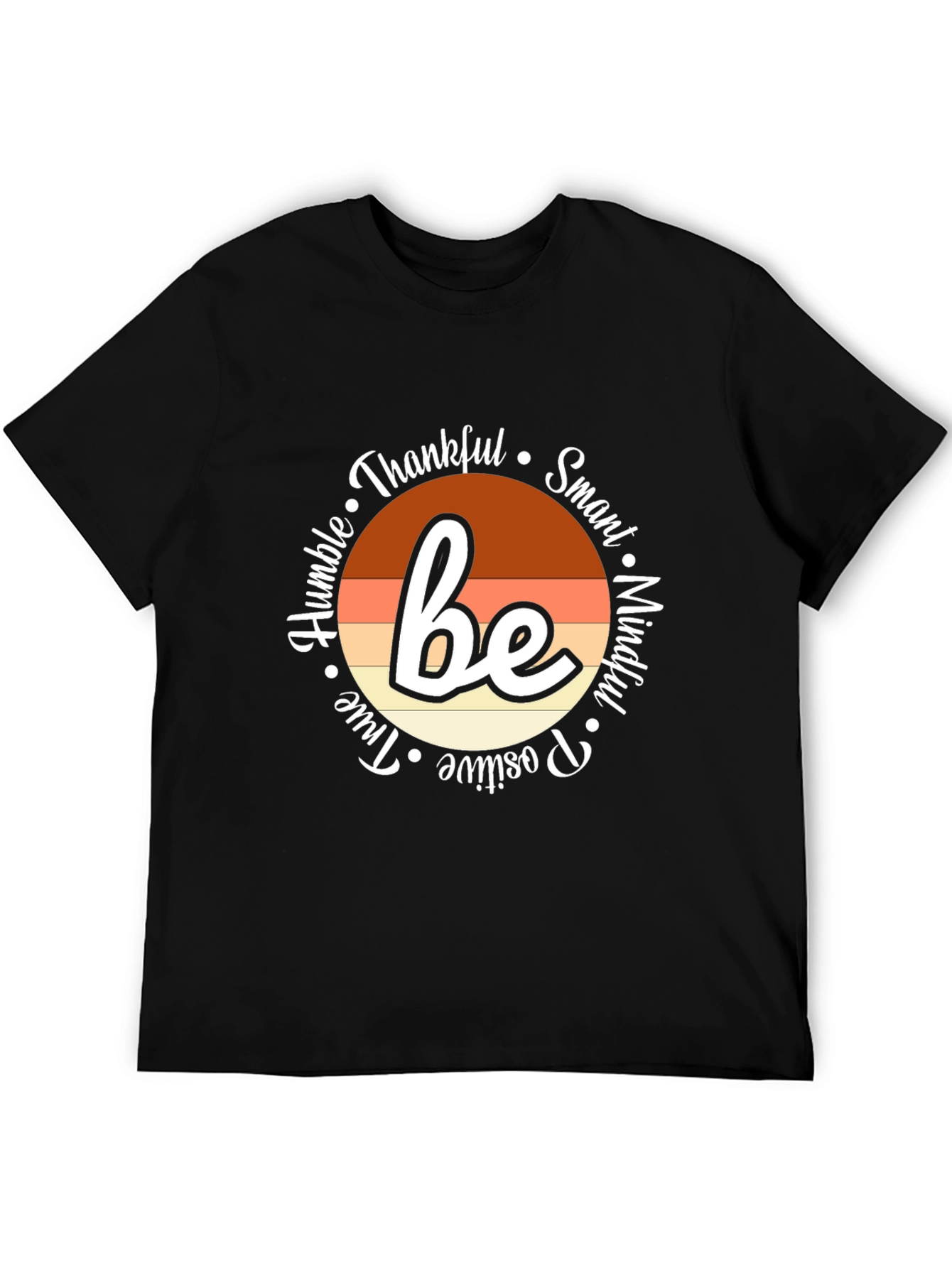 Be Thankful Inspirational Graphic Tee