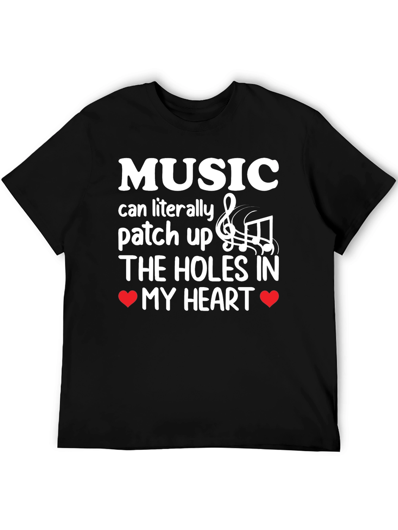 Music Heals Heart T-Shirt