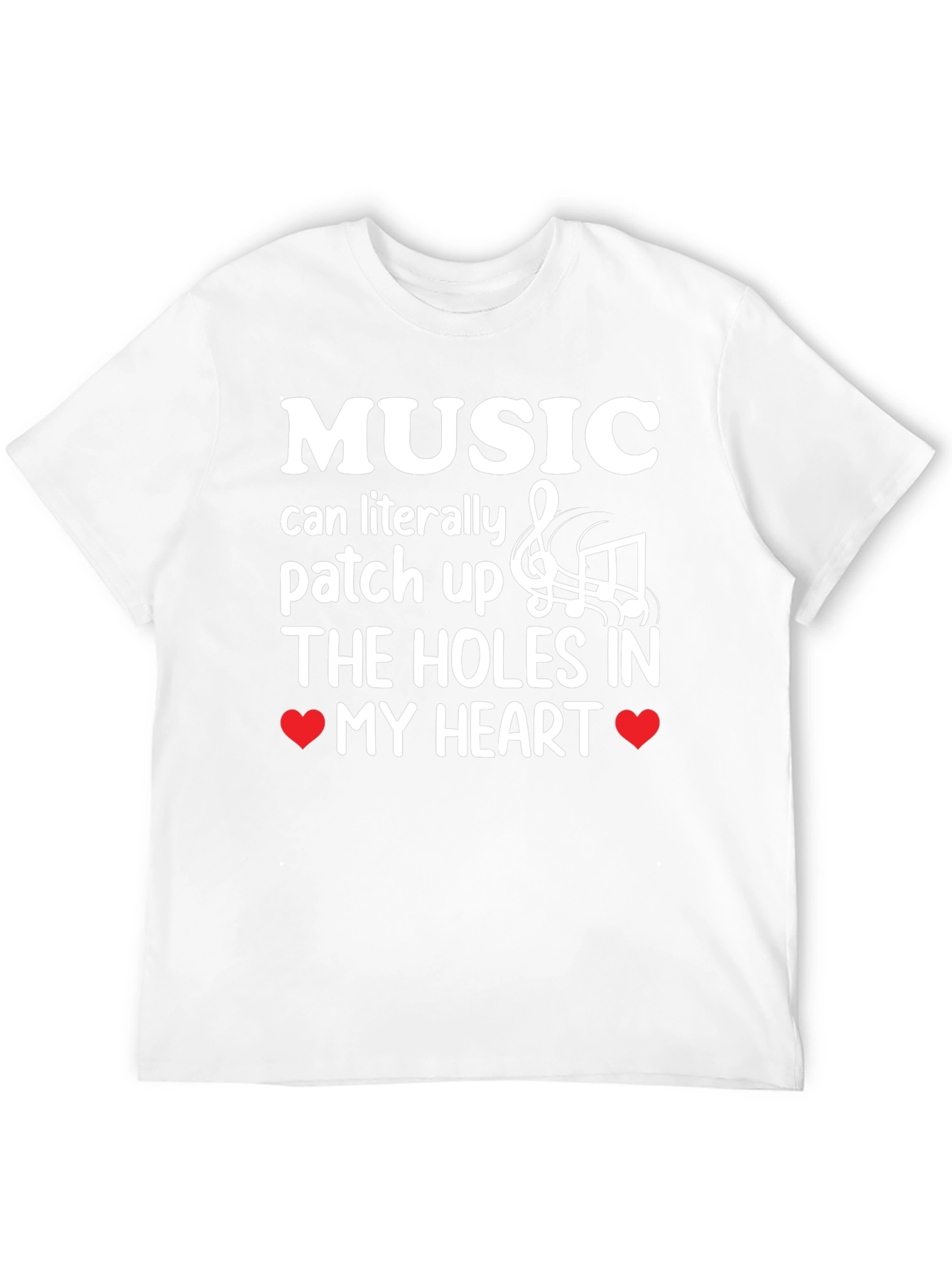 Music Heals Heart T-Shirt