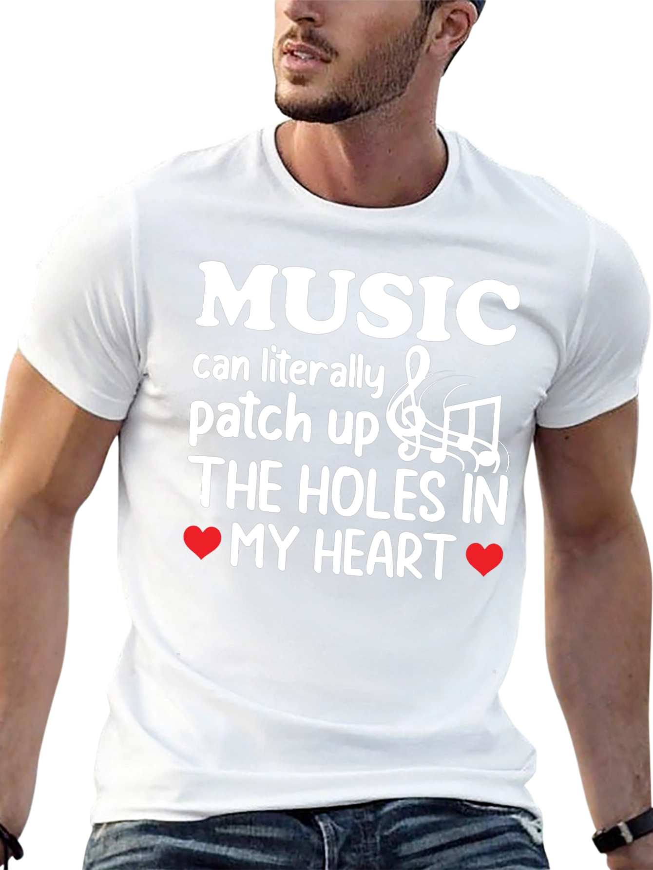 Music Heals Heart T-Shirt