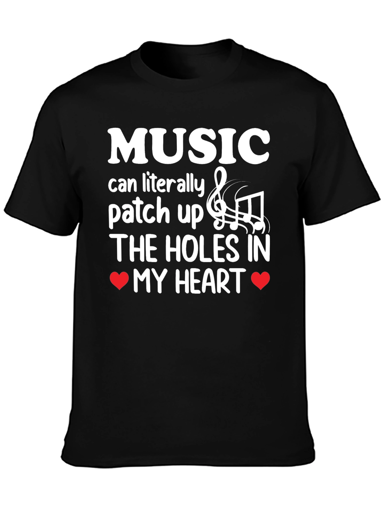Music Heals Heart T-Shirt